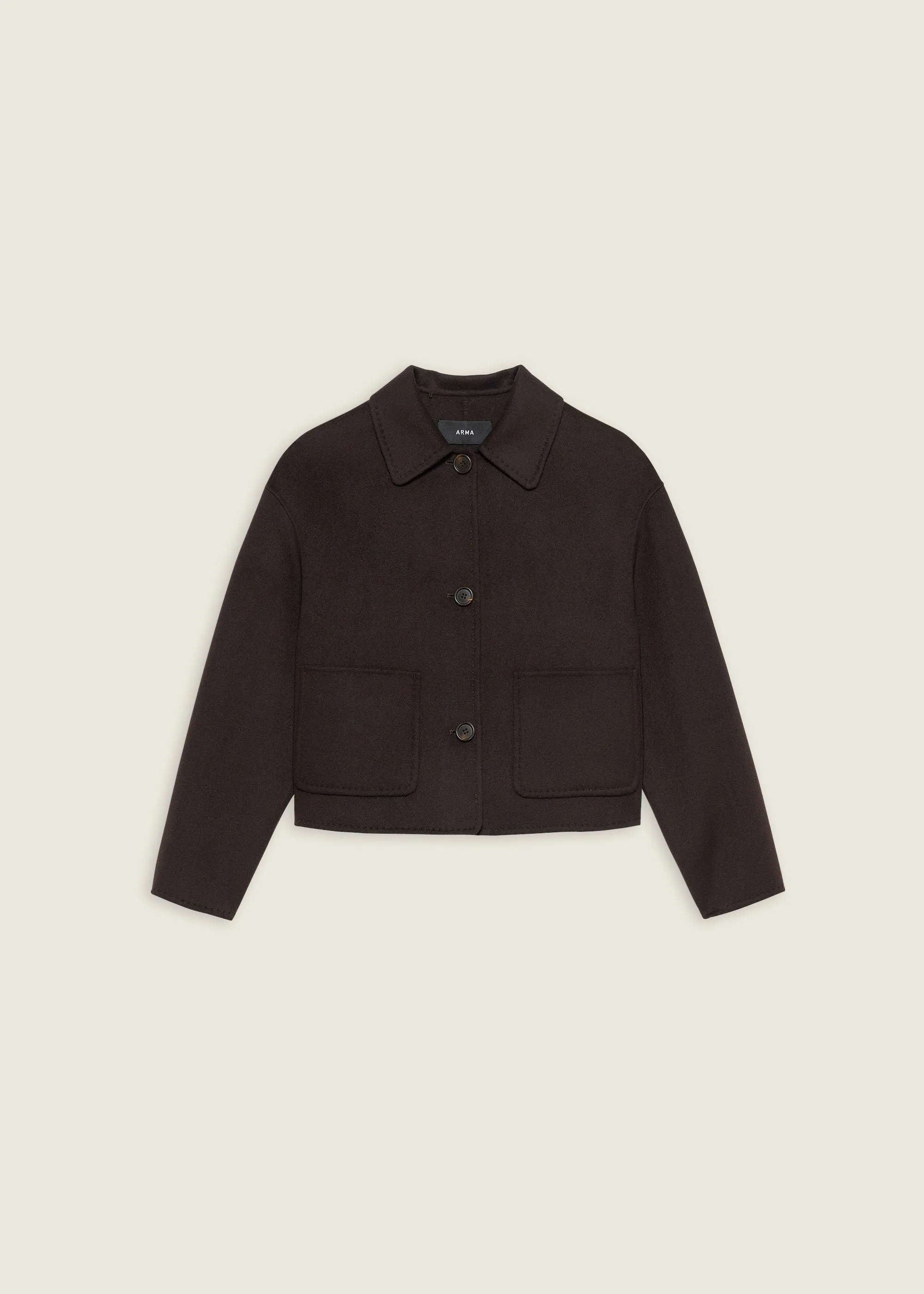 KERRY | Wool Cropped Jacket sold by ARMA