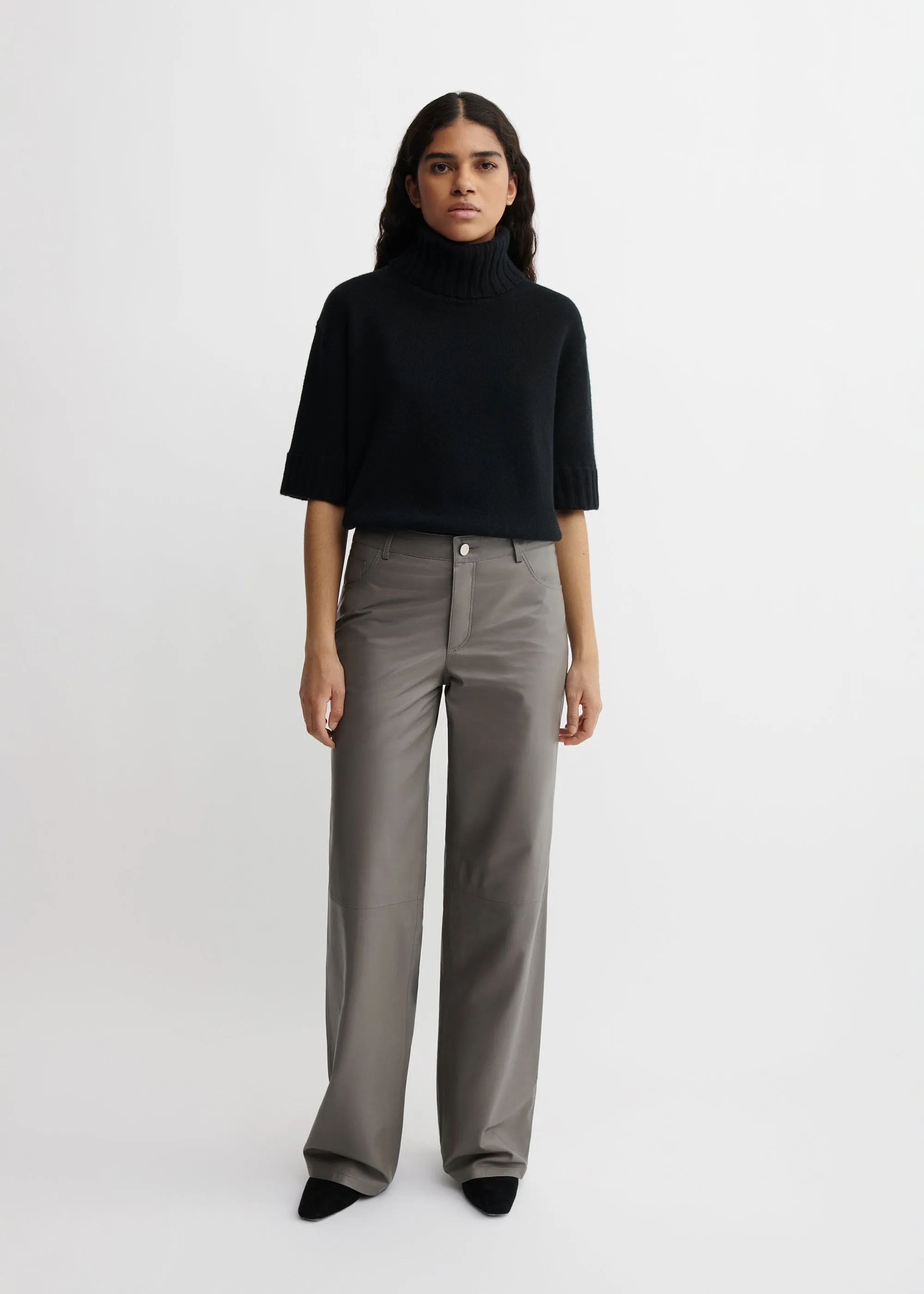 POLLY | Leather Trousers sold by ARMA product image thumbnail 2