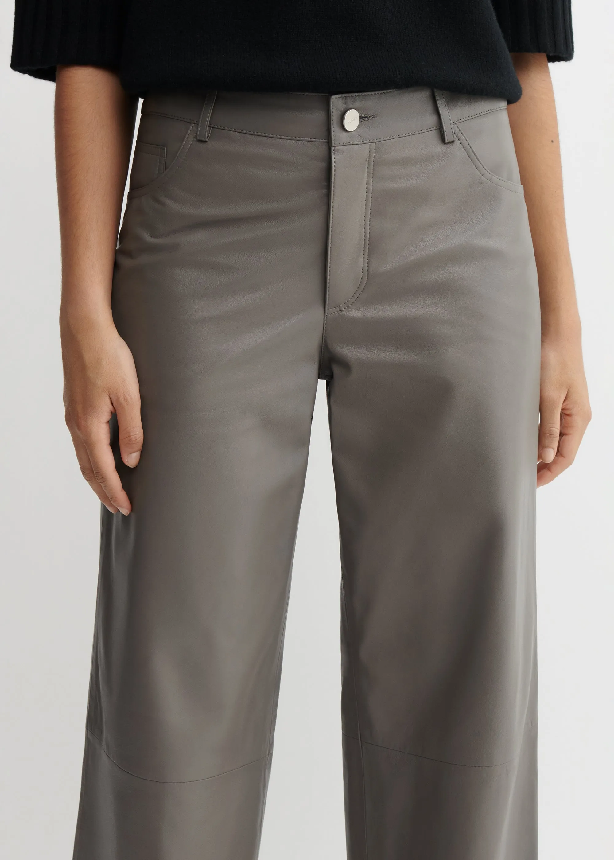 POLLY | Leather Trousers sold by ARMA product image thumbnail 3
