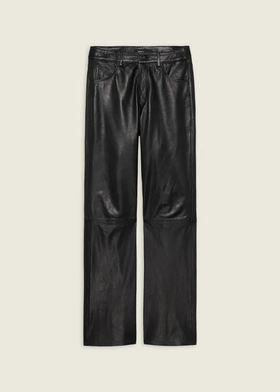 MICHELA | Leather Trousers sold by ARMA
