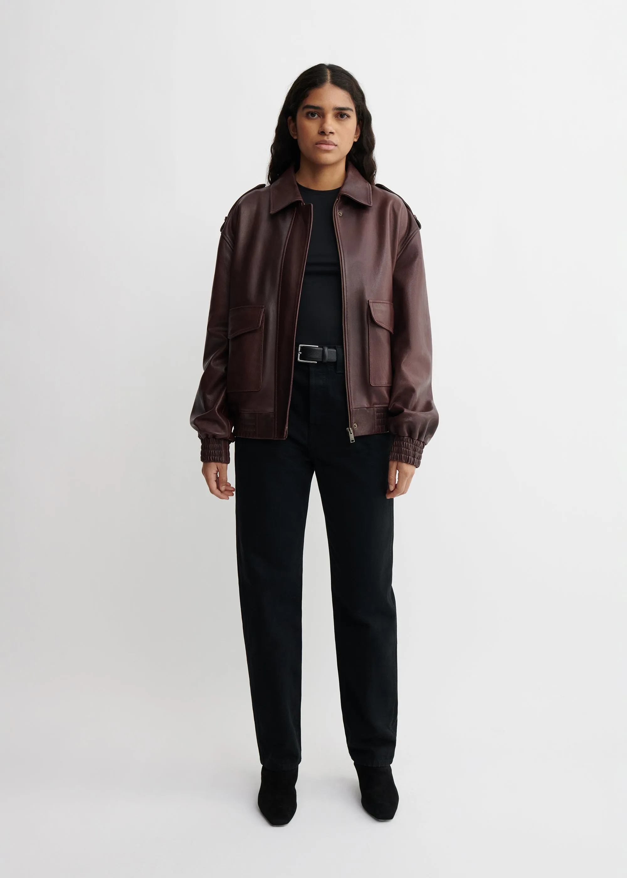 ASTRA | Leather Jacket sold by ARMA product image thumbnail 2