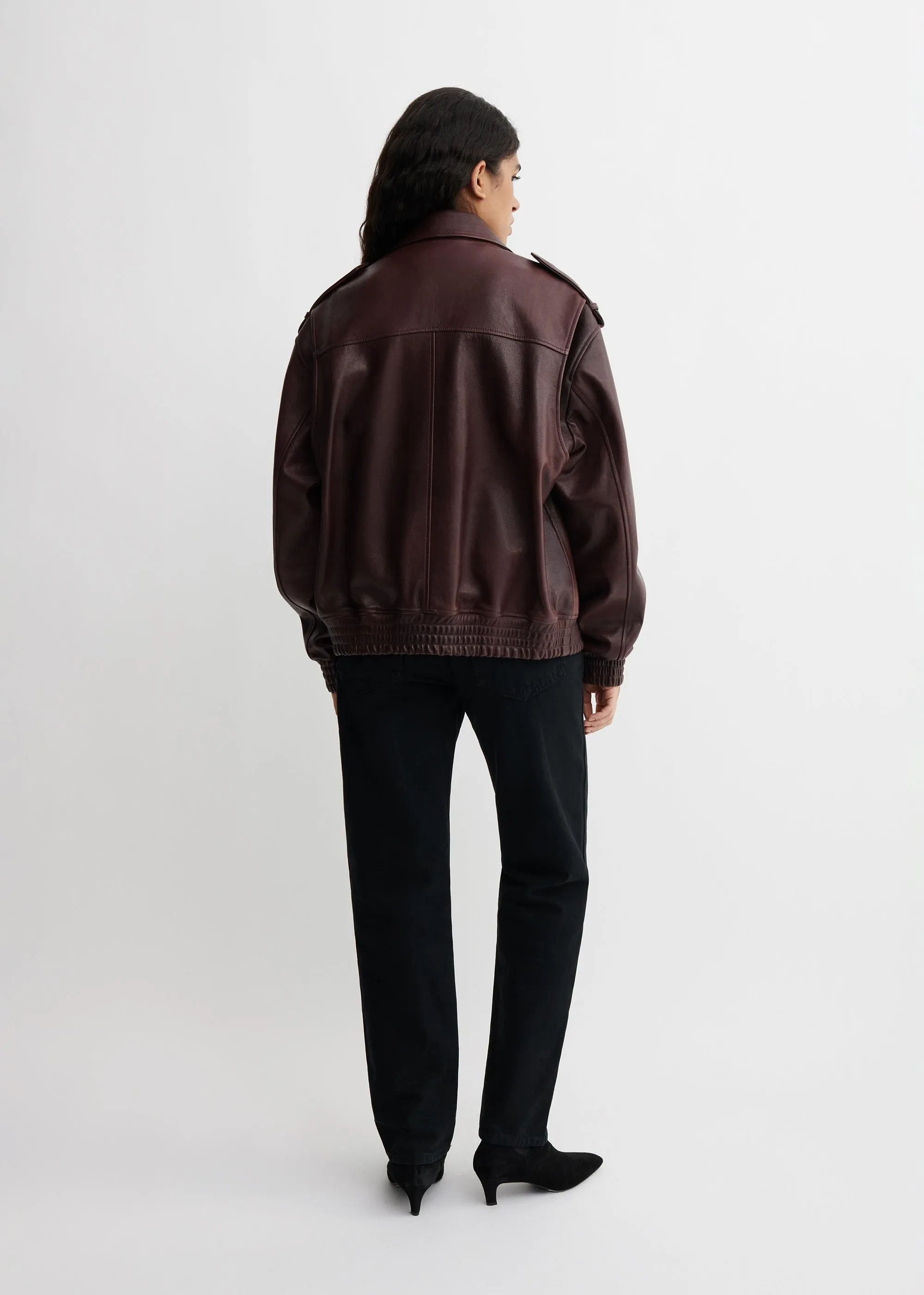 ASTRA | Leather Jacket sold by ARMA product image thumbnail 5