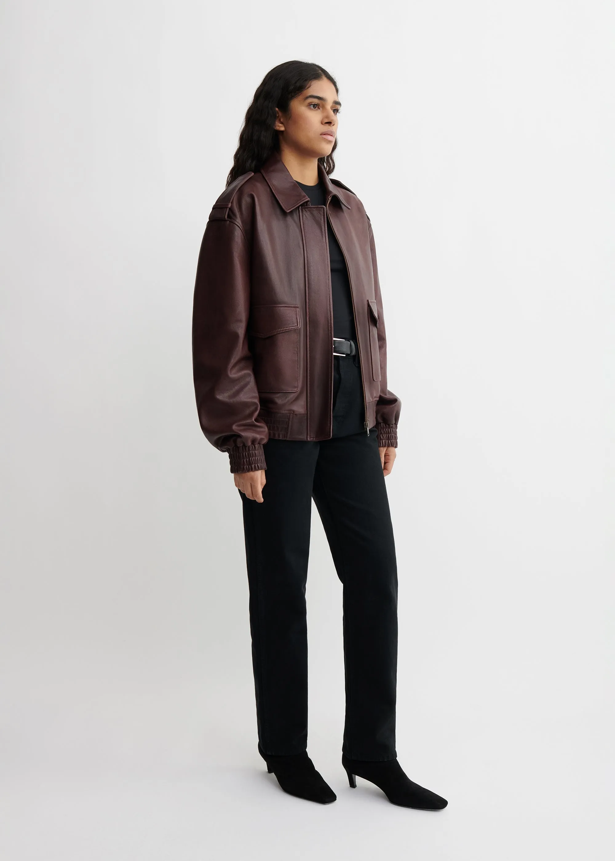 ASTRA | Leather Jacket sold by ARMA product image thumbnail 4