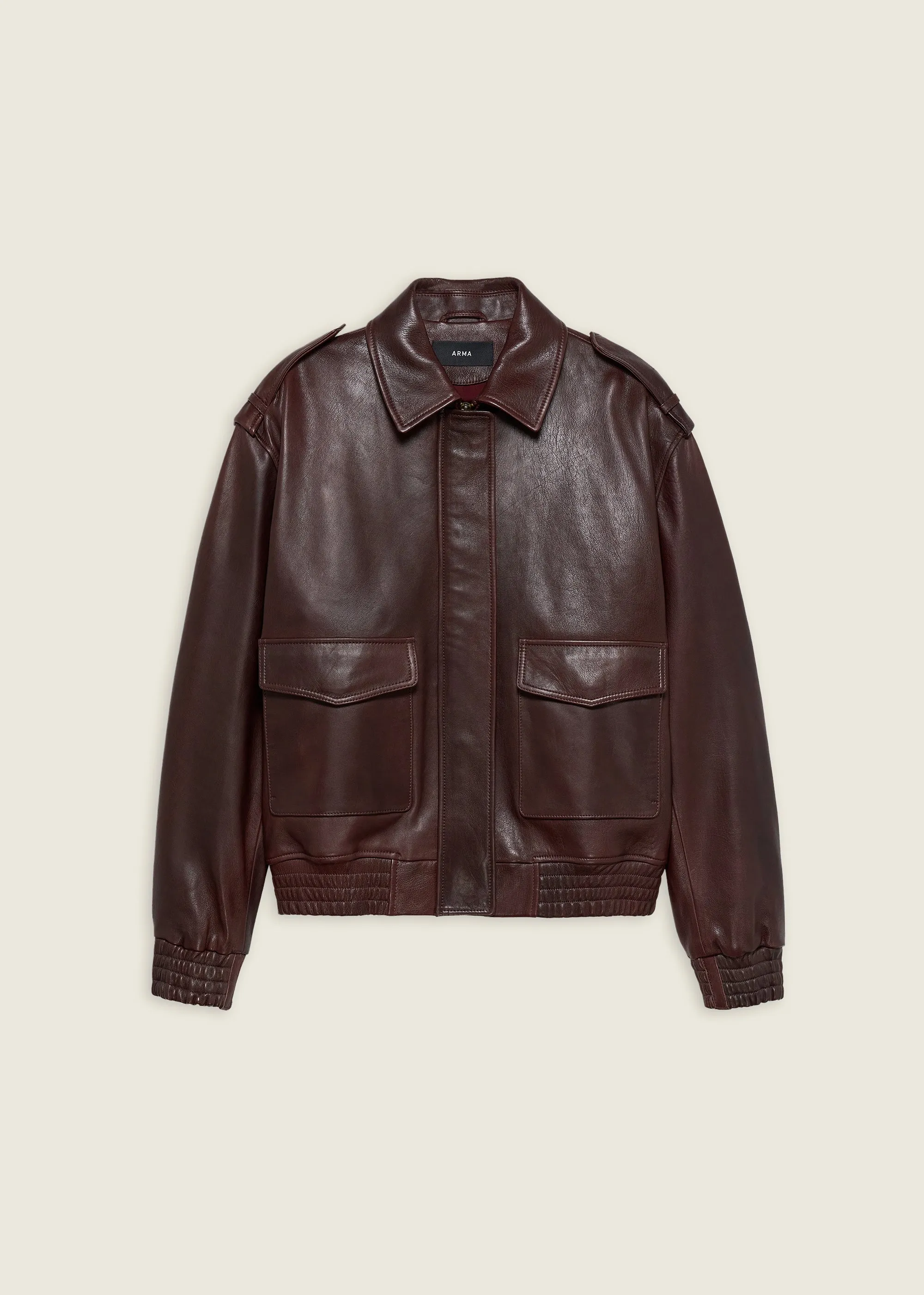 ASTRA | Leather Jacket sold by ARMA