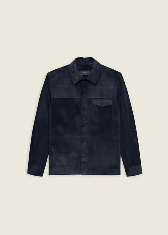 DILLEN | Suede Shirt sold by ARMA