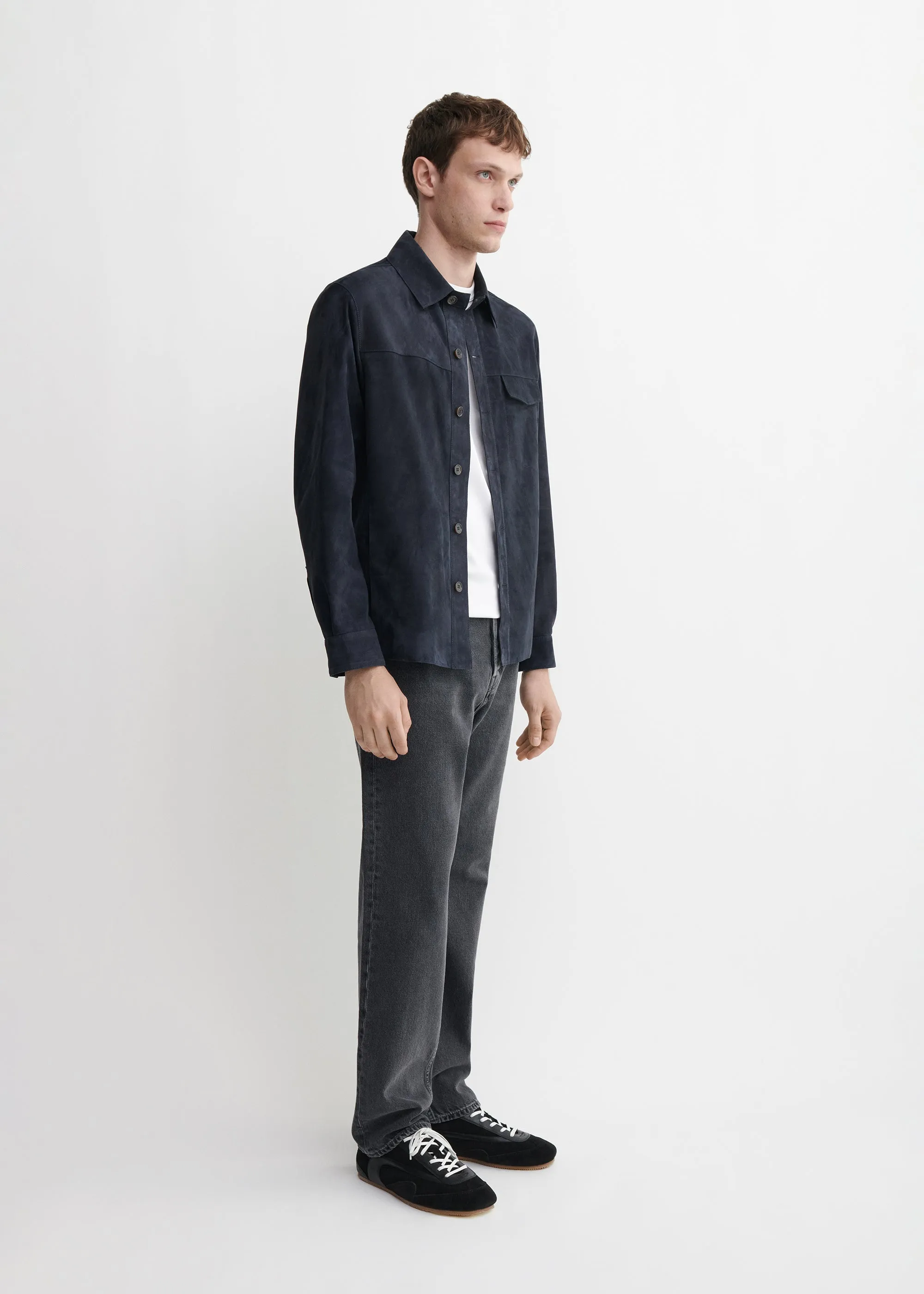 DILLEN | Suede Shirt sold by ARMA product image thumbnail 4