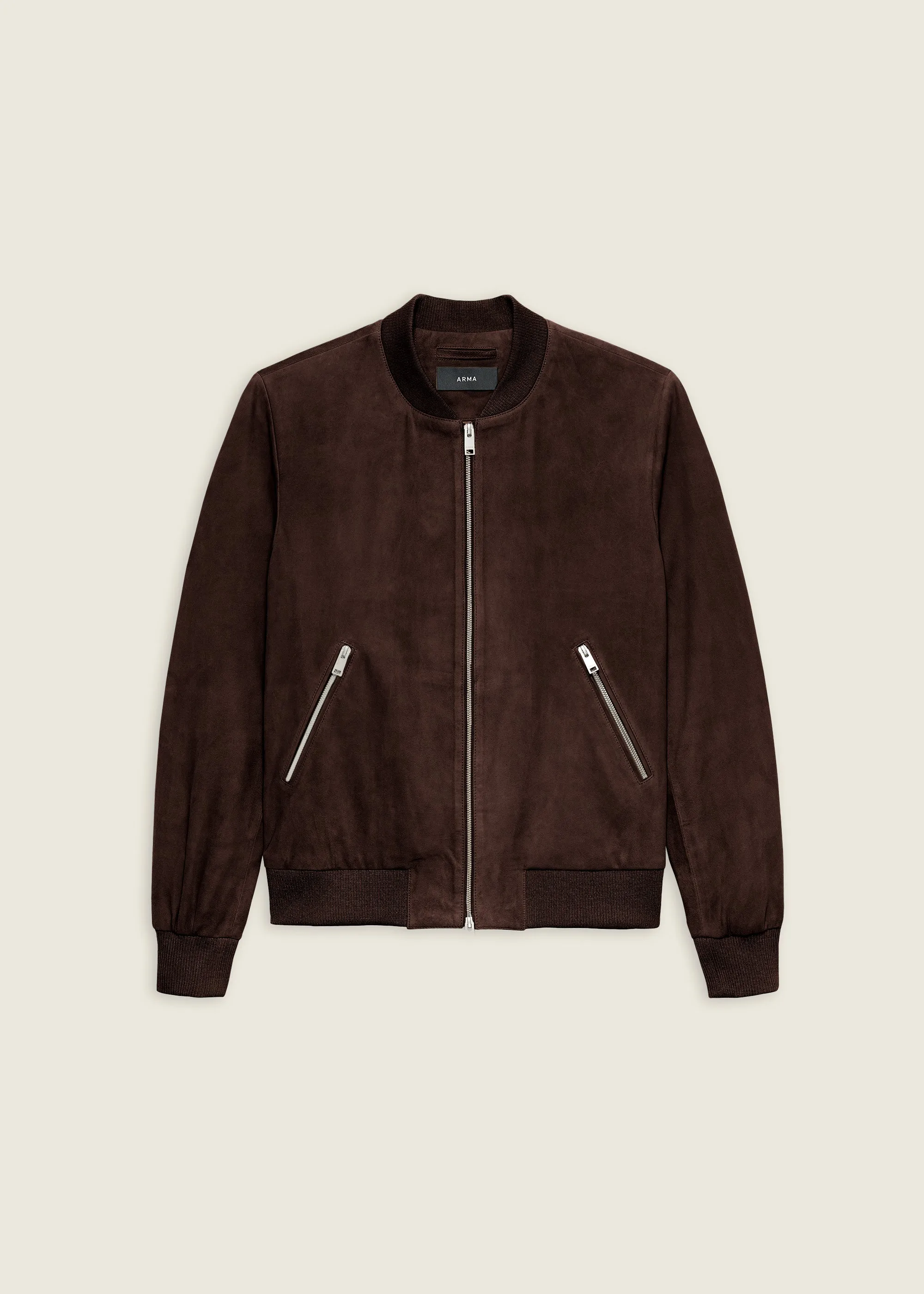 DIDIER | Suede Bomber Jacket sold by ARMA product image thumbnail 5