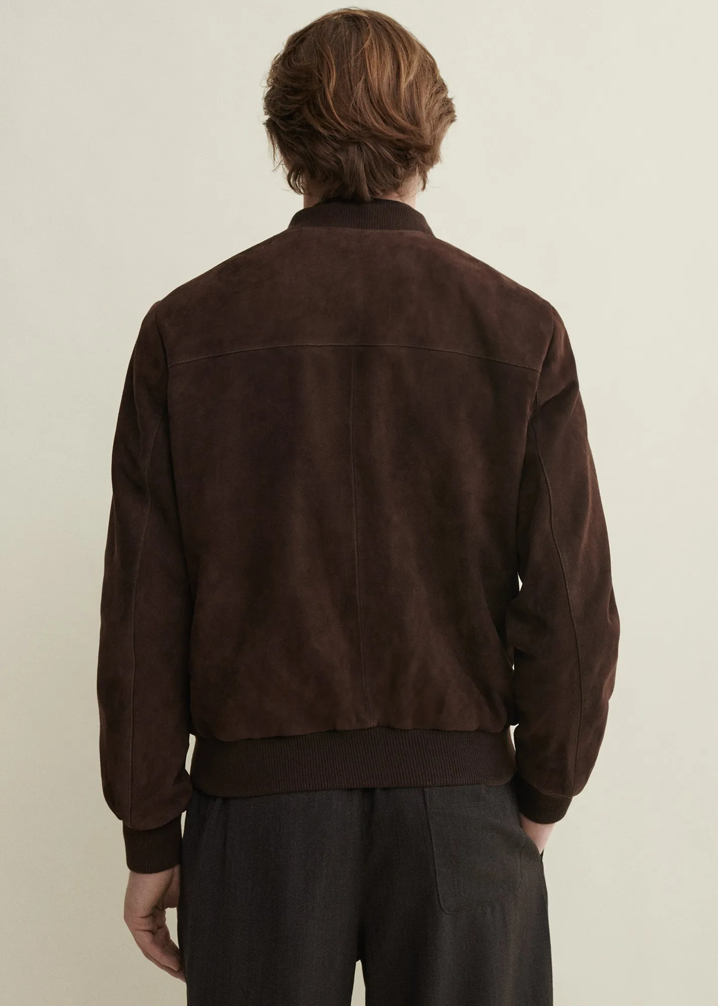 DIDIER | Suede Bomber Jacket sold by ARMA product image thumbnail 4