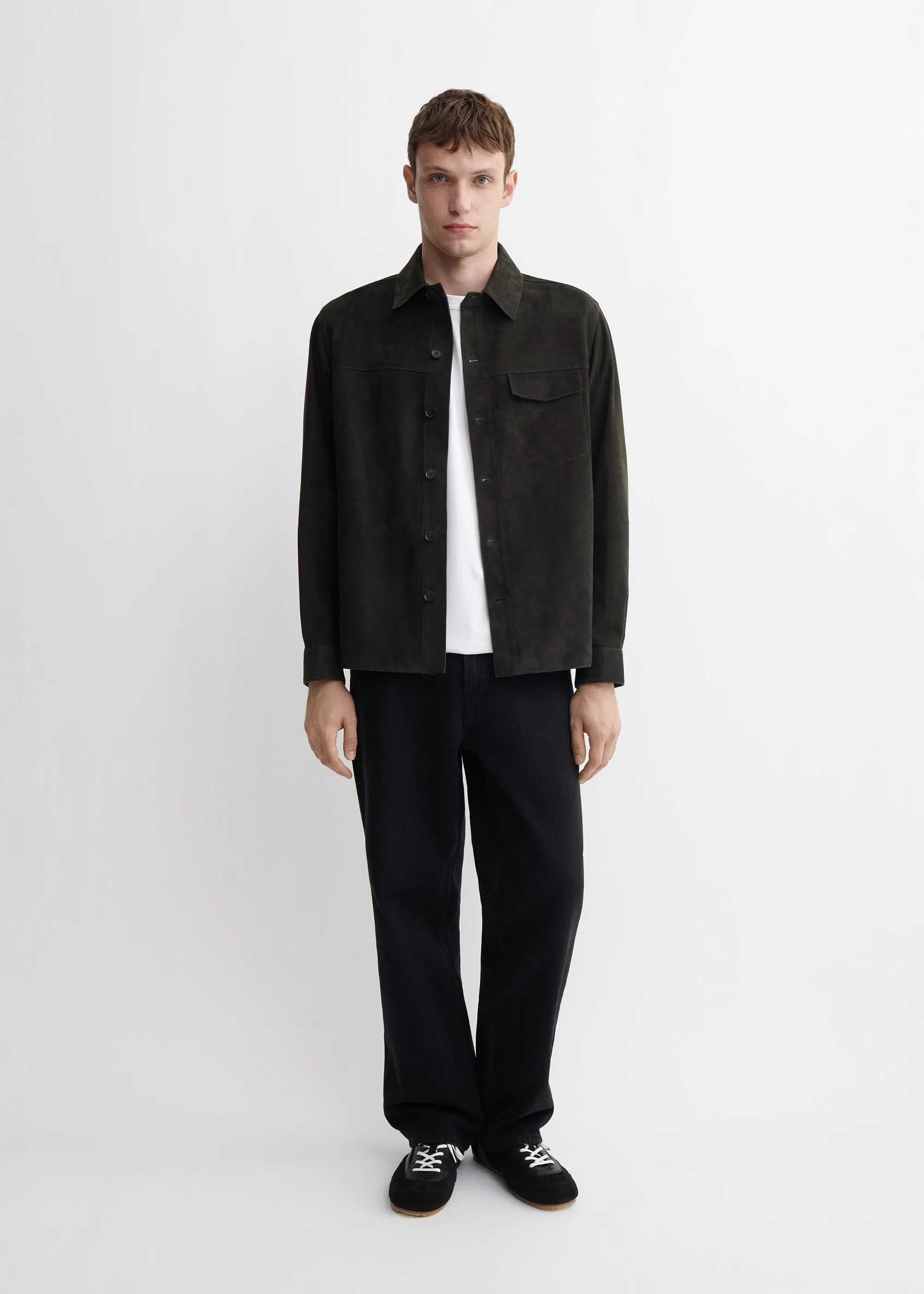 DILLEN | Suede Shirt sold by ARMA product image thumbnail 2