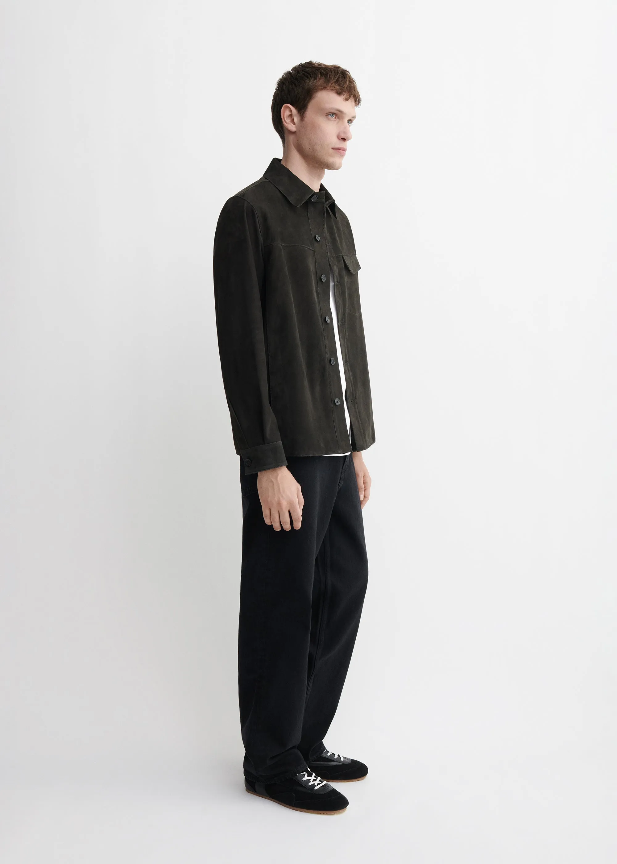 DILLEN | Suede Shirt sold by ARMA product image thumbnail 4