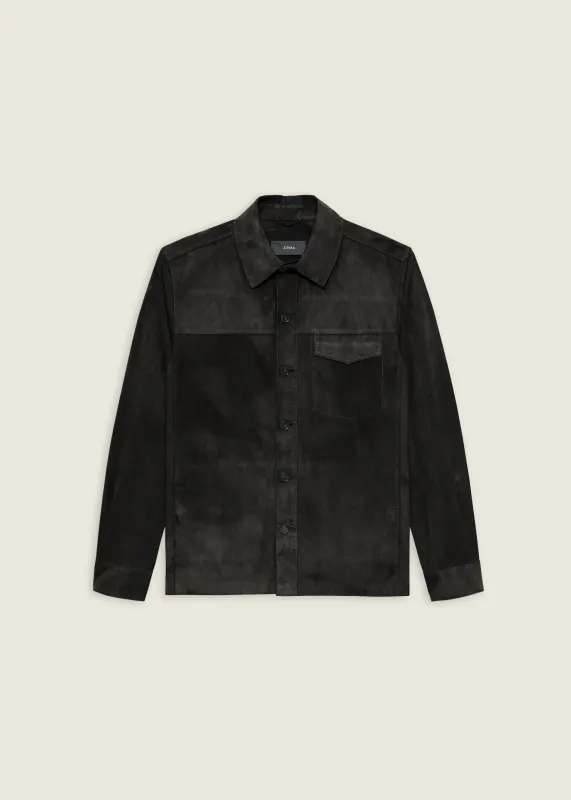 DILLEN | Suede Shirt sold by ARMA