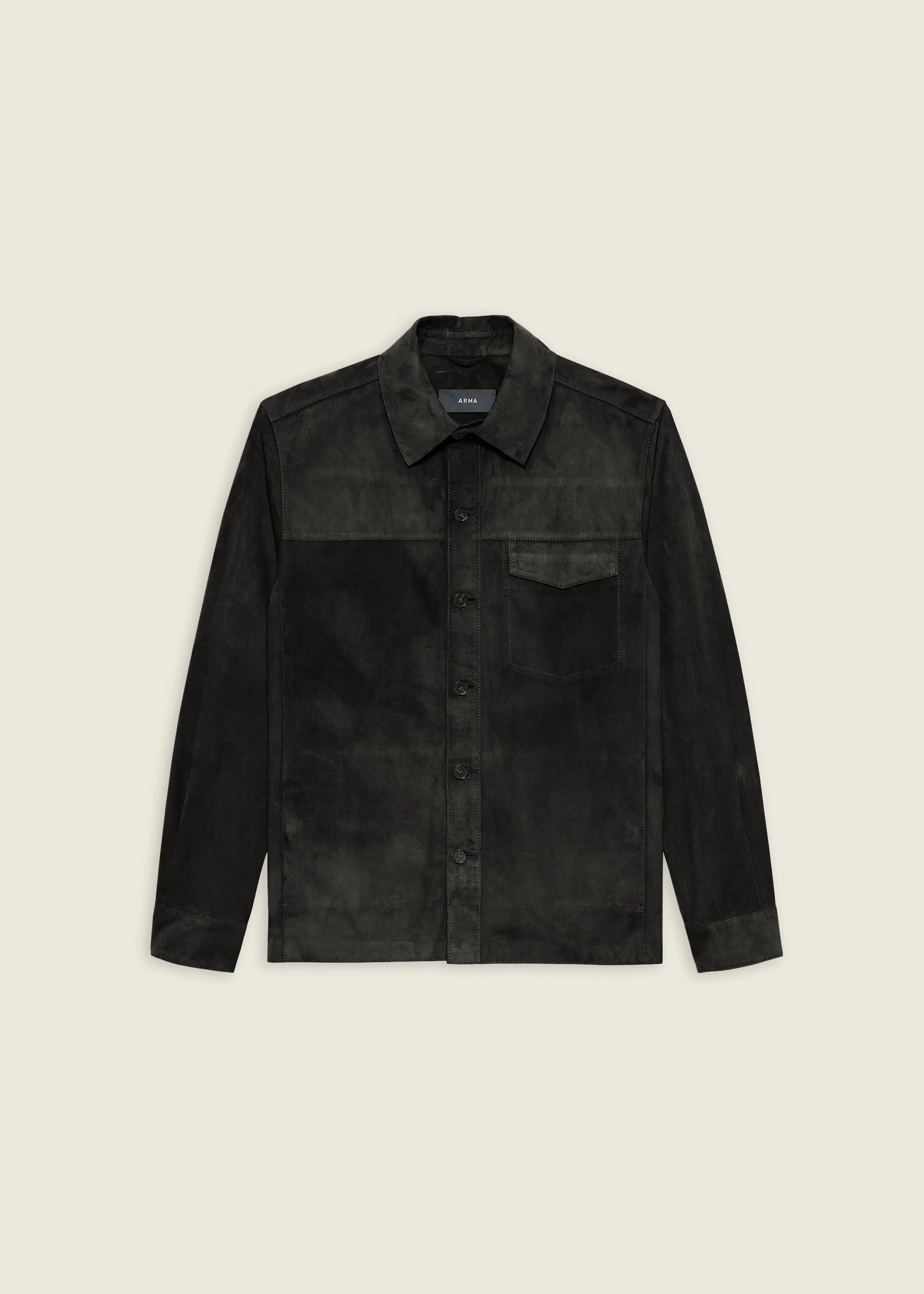 DILLEN | Suede Shirt sold by ARMA