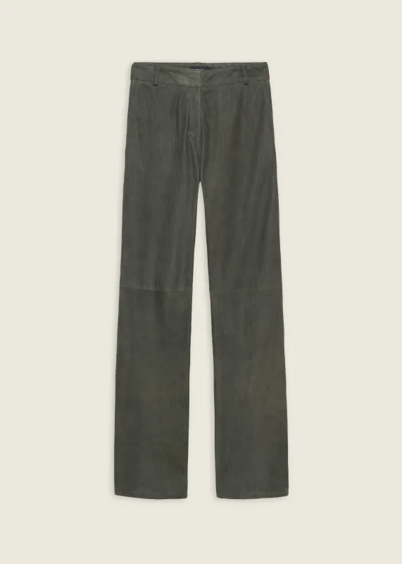 SOLE | Suede Corduroy Trousers sold by ARMA