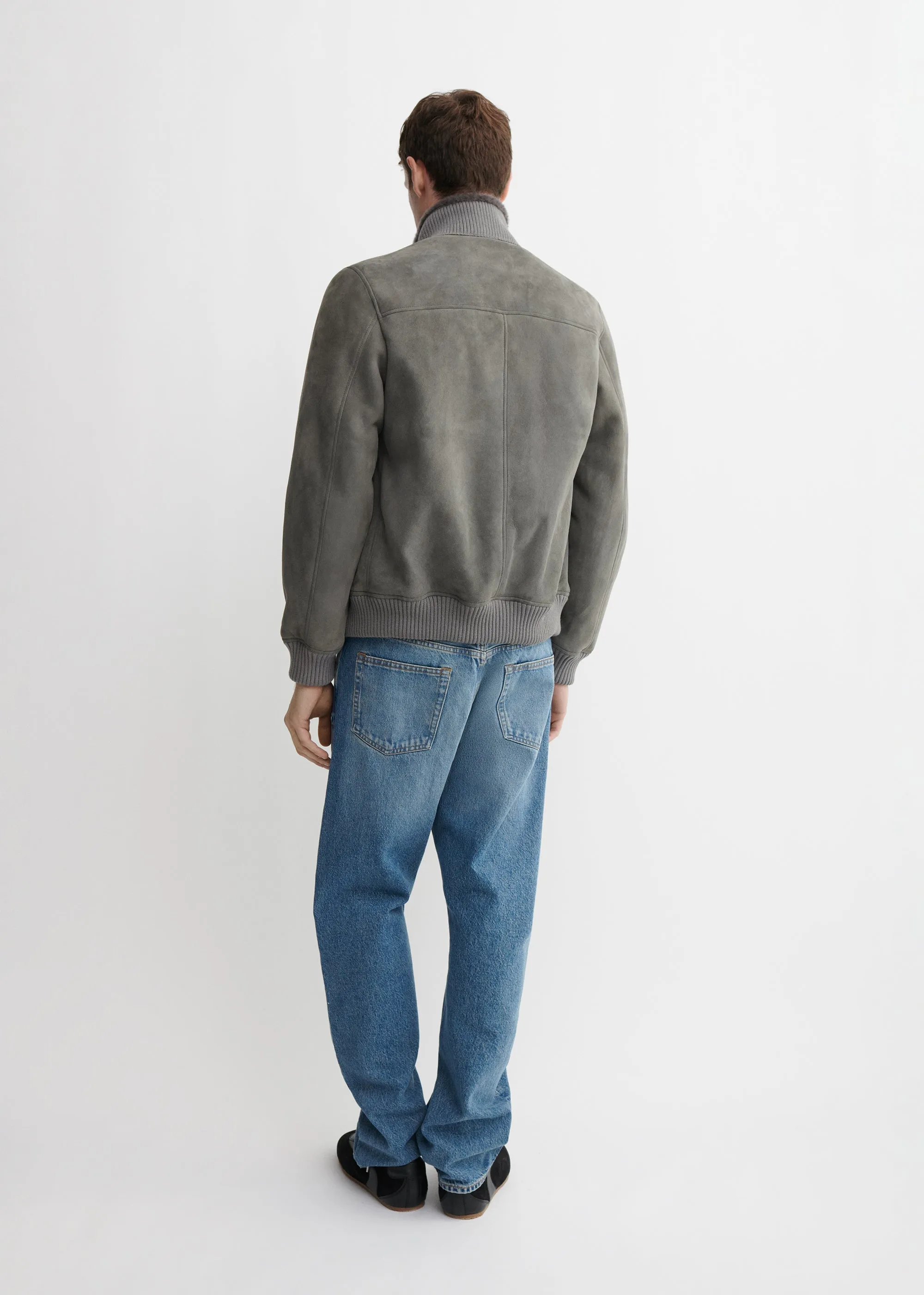 AREK | Shearling Suede Jacket sold by ARMA product image thumbnail 5