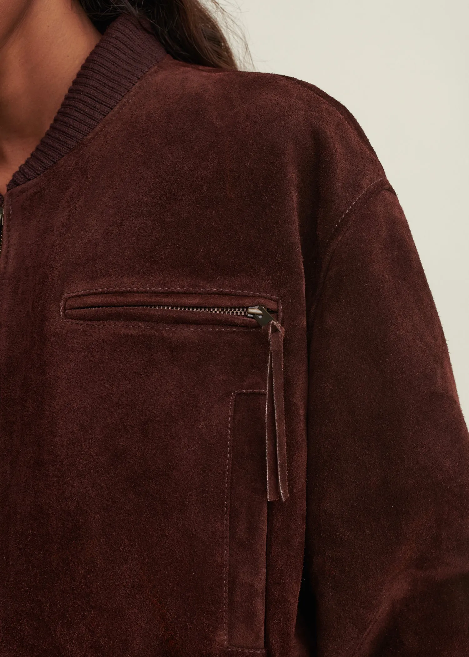 ELETTRA | Gritty Suede Jacket sold by ARMA product image thumbnail 3