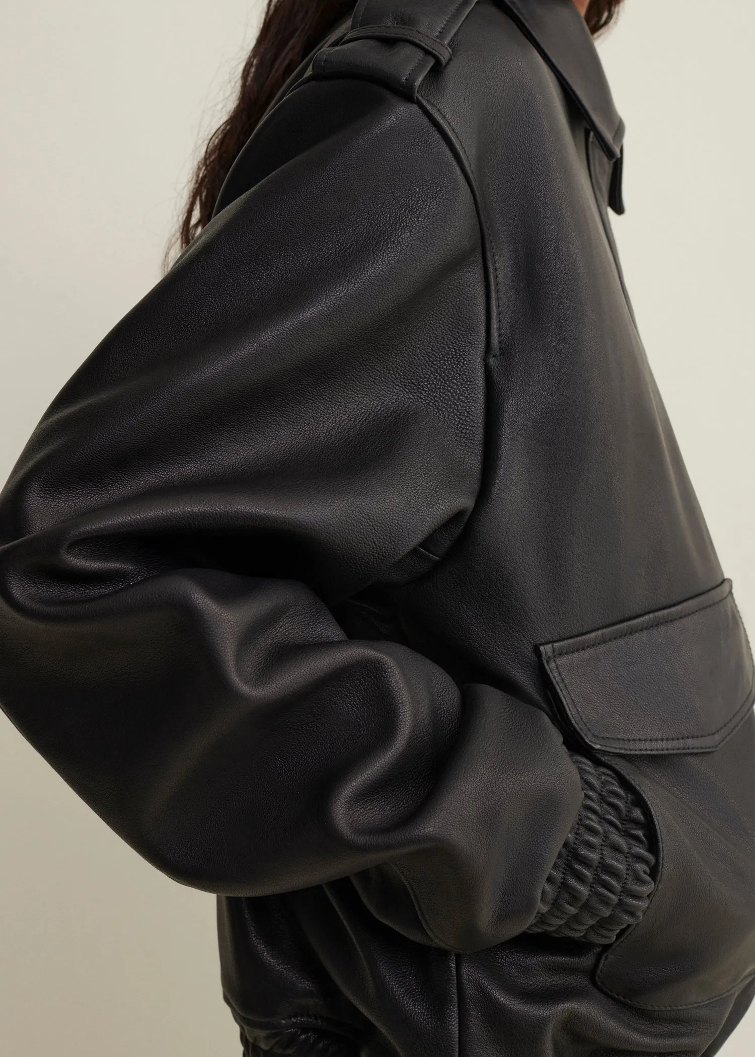 ASTRA | Leather Jacket sold by ARMA product image thumbnail 2