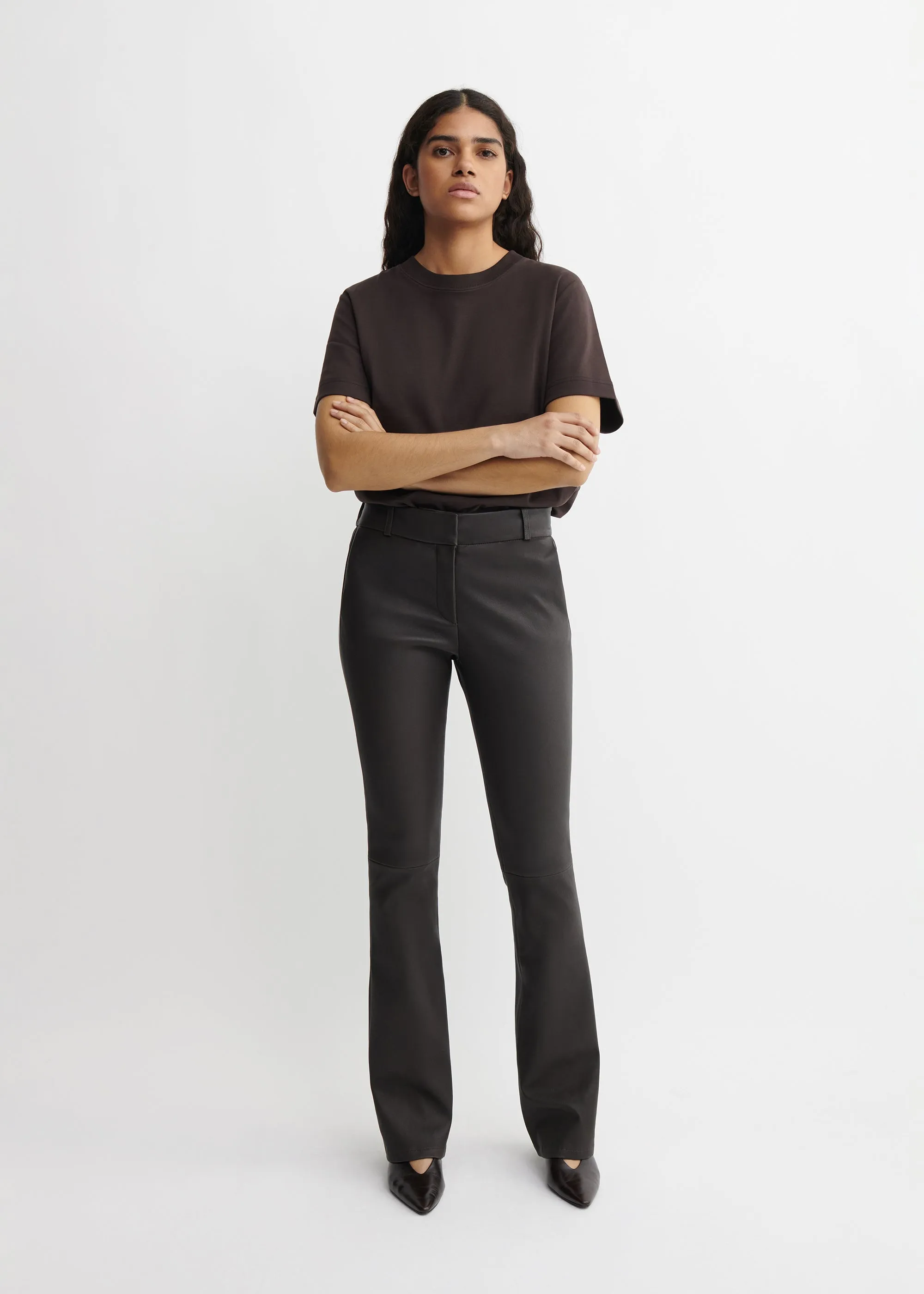 LUCIA | Leather Trousers sold by ARMA product image thumbnail 2