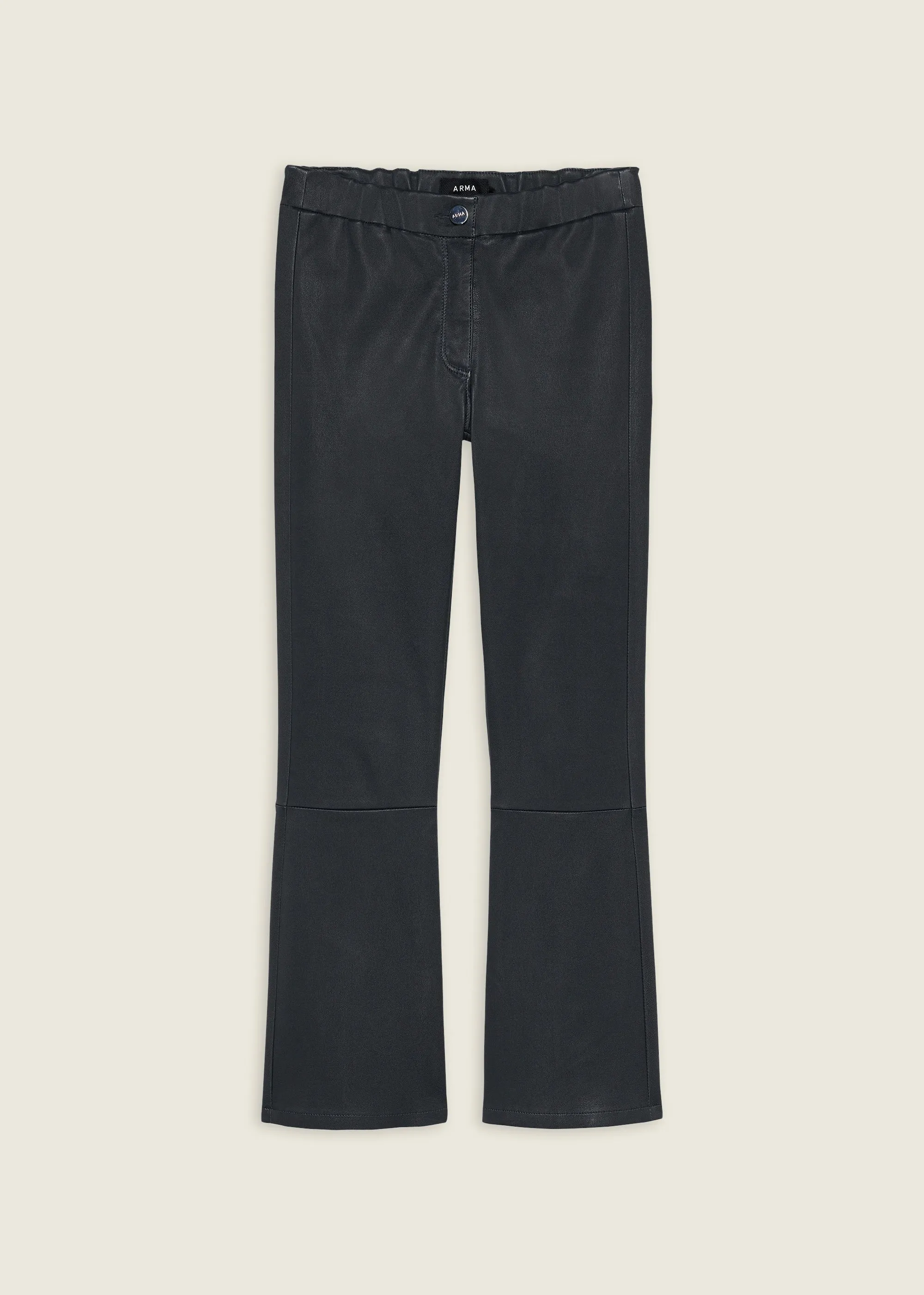 LIVELY | Leather kick-flare Legging sold by ARMA