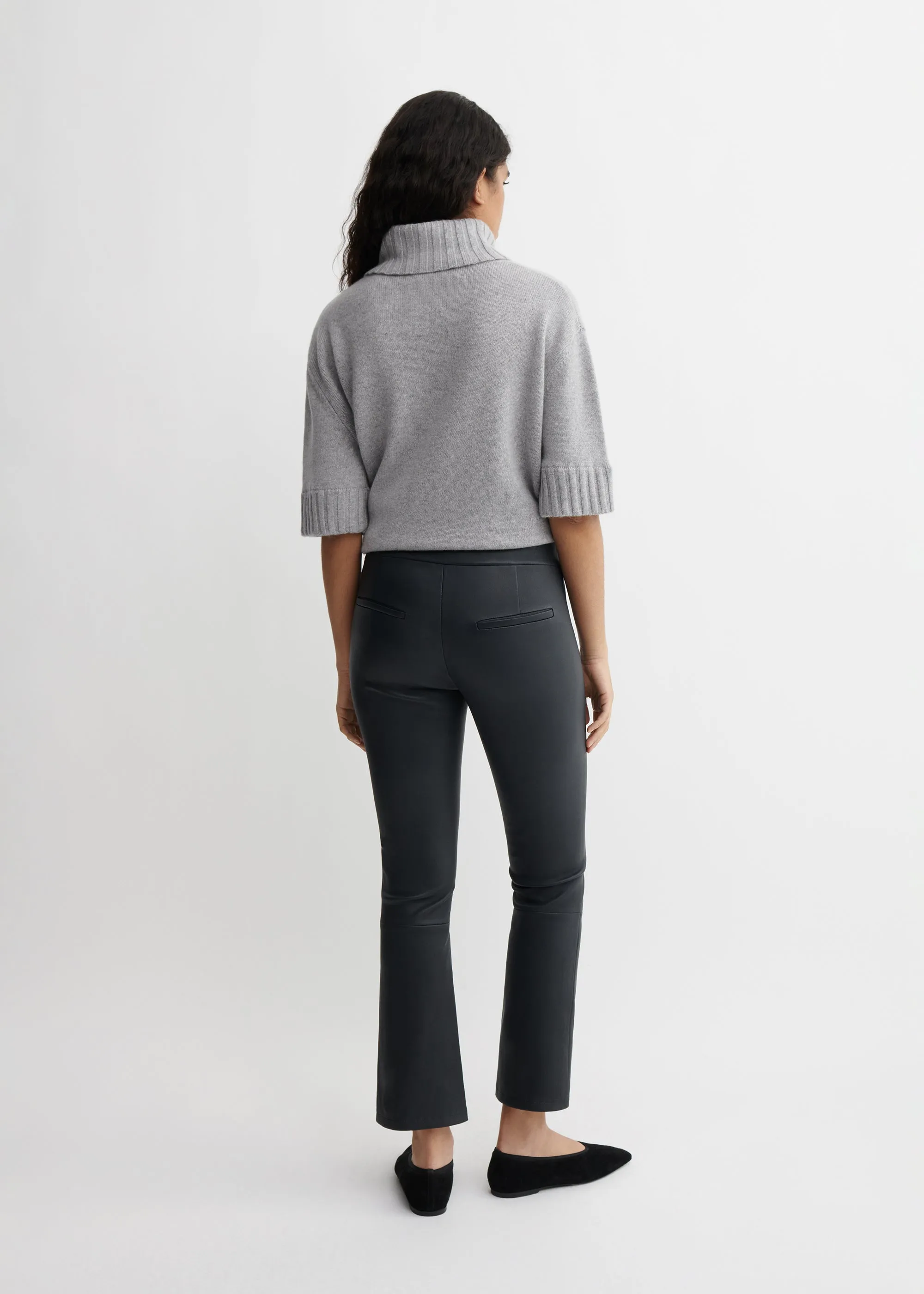 LIVELY | Leather kick-flare Legging sold by ARMA product image thumbnail 5