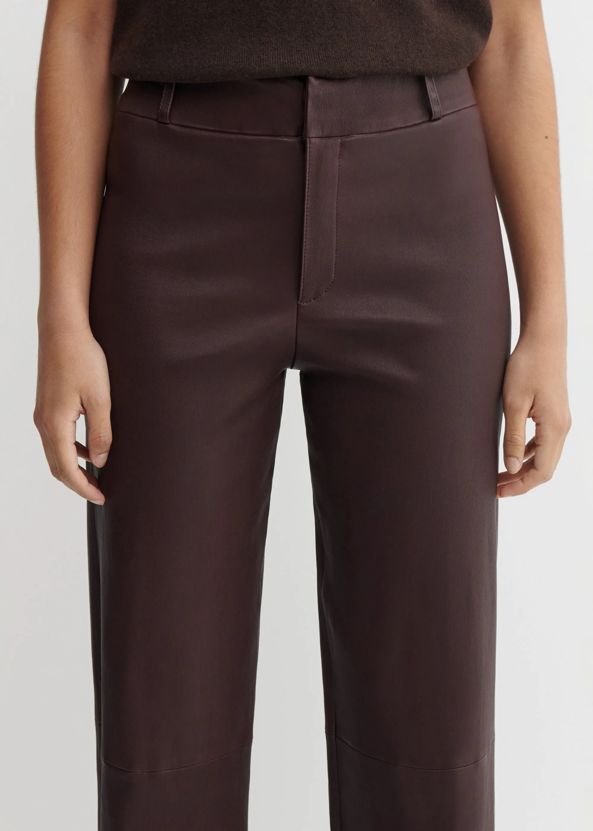 MARINA | Leather Trousers sold by ARMA product image thumbnail 3