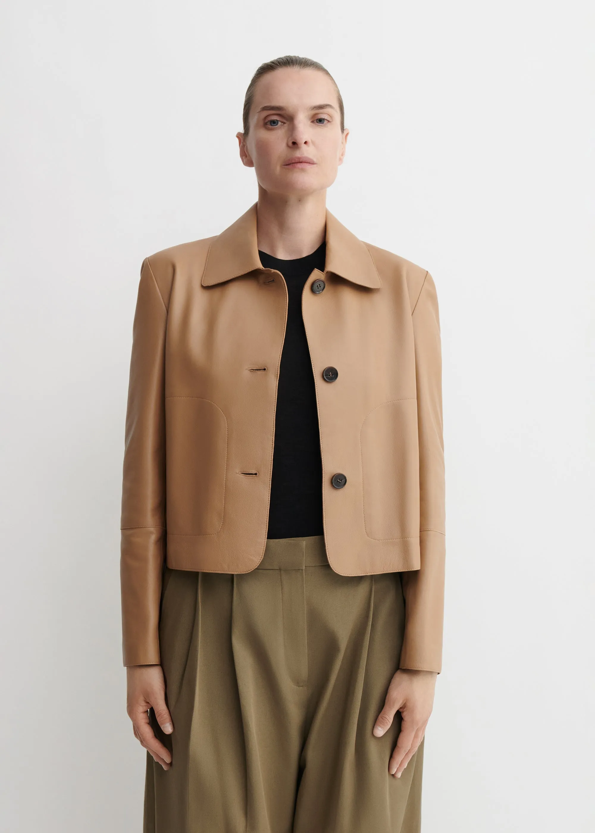 EMY | Leather Jacket sold by ARMA product image thumbnail 3