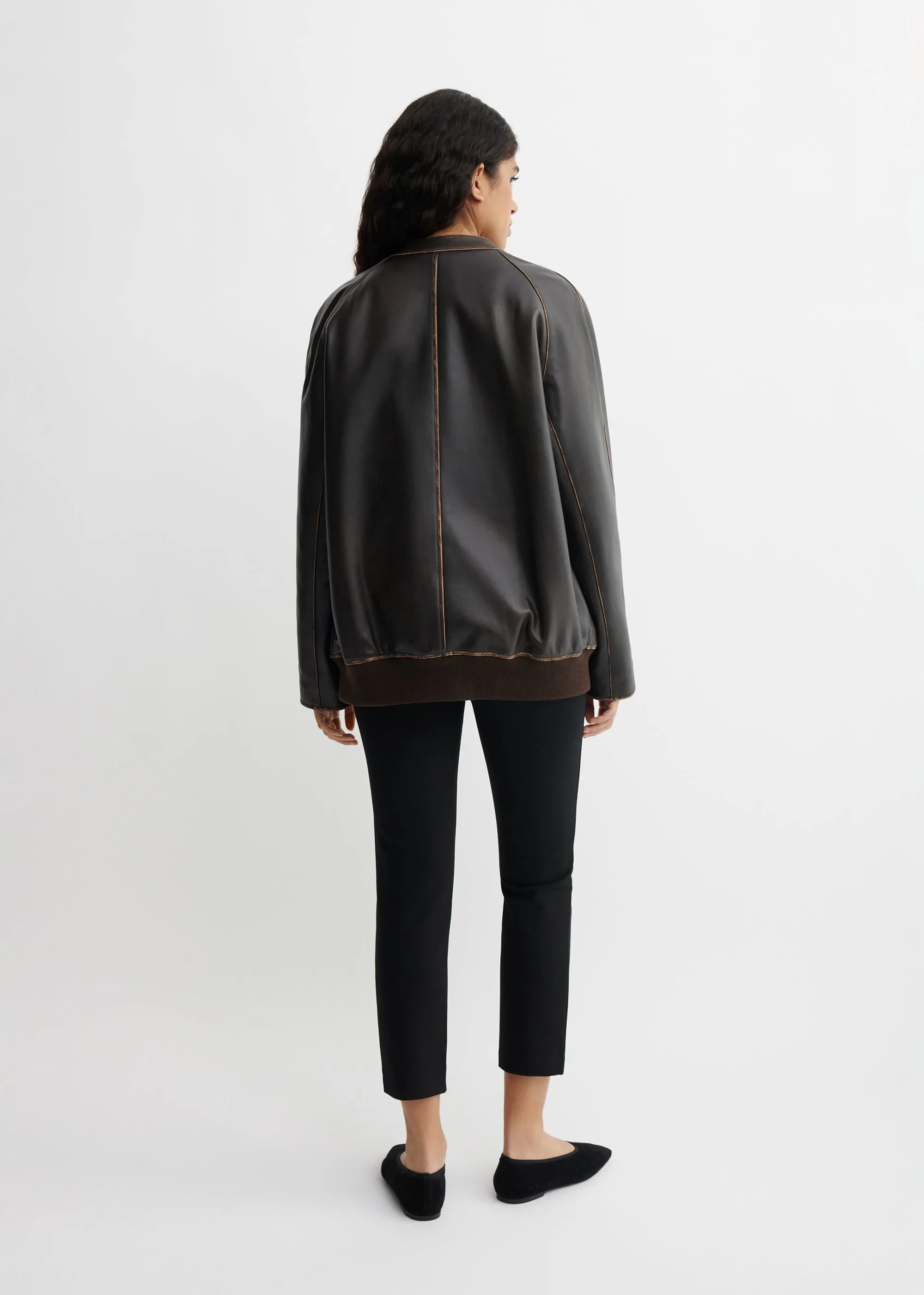 AZZURRA | Vintage Leather Jacket sold by ARMA product image thumbnail 5