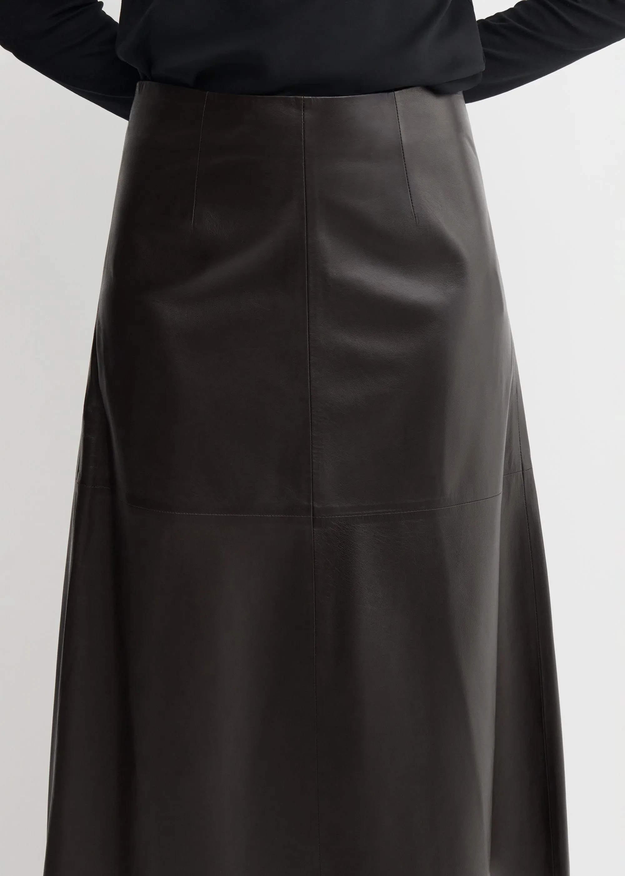 PHILIPA | Leather Skirt sold by ARMA product image thumbnail 3
