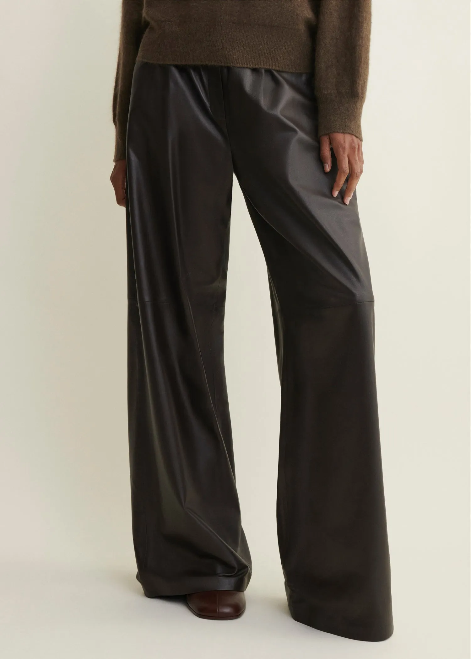 SOLIA | Leather Trousers sold by ARMA product image thumbnail 2