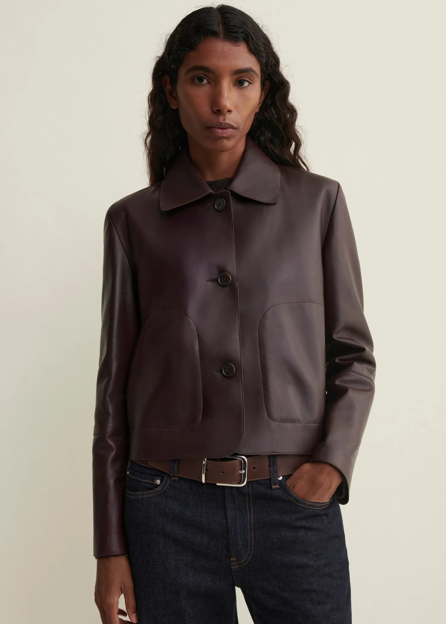 EMY | Leather Jacket sold by ARMA