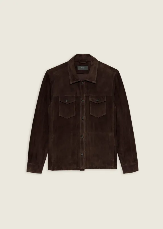 DEX | Suede Western Shirt sold by ARMA