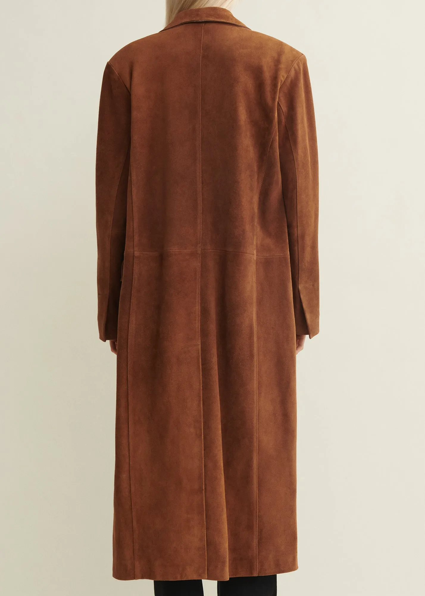 ALISSA | Gritty Suede Long Coat sold by ARMA product image thumbnail 4