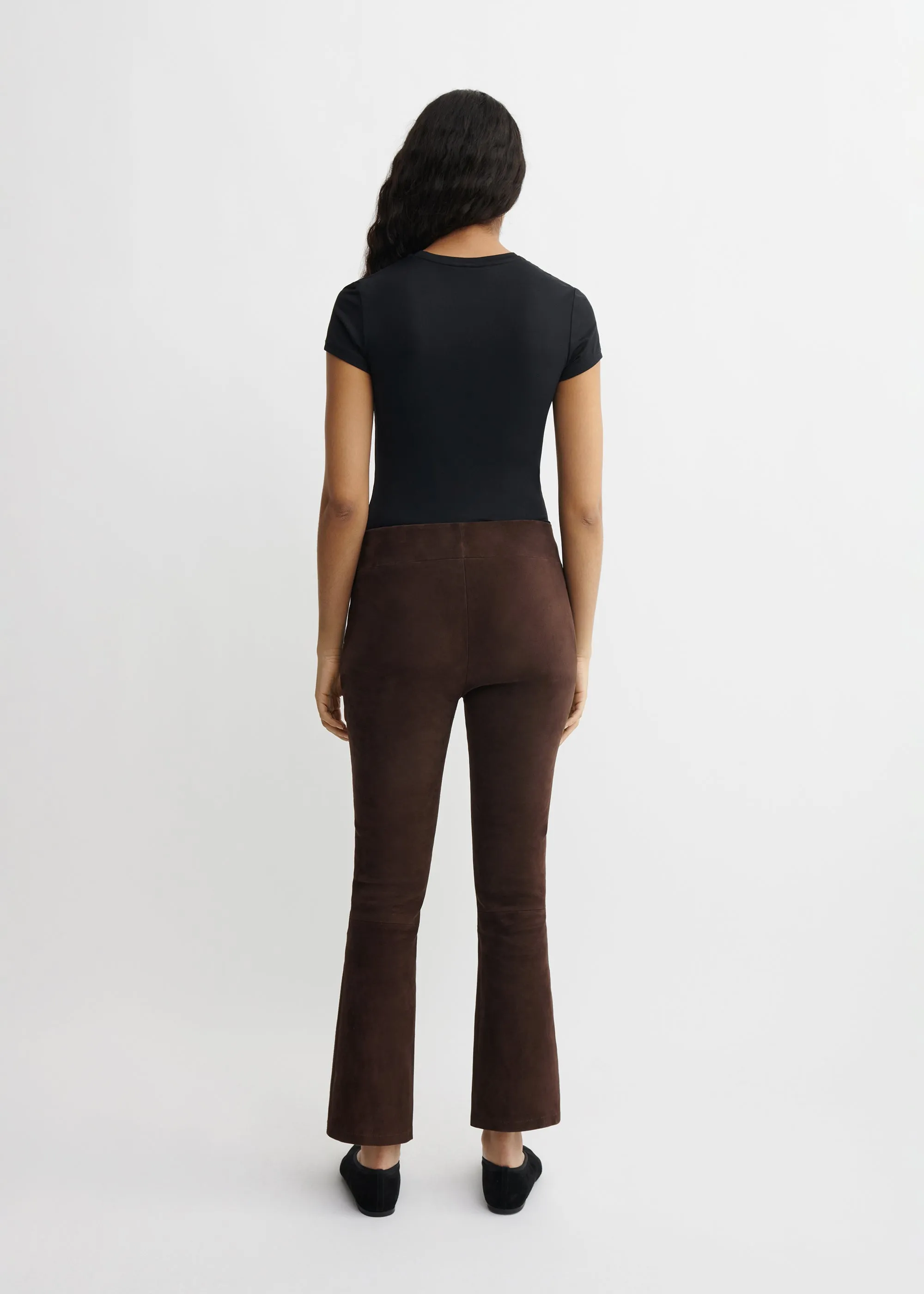 ZARAGOZA | Suede Flared Leggings sold by ARMA product image thumbnail 5