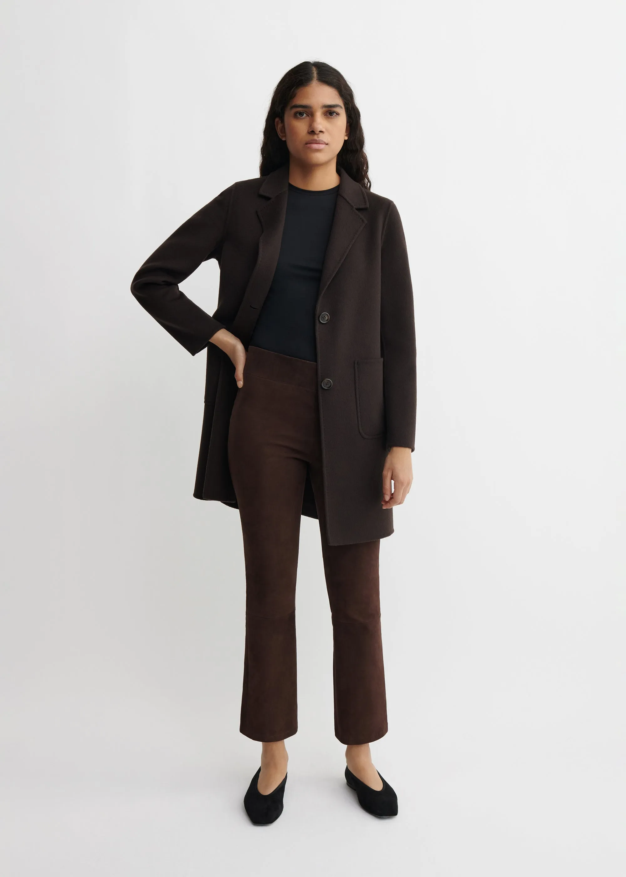 ZARAGOZA | Suede Flared Leggings sold by ARMA product image thumbnail 2