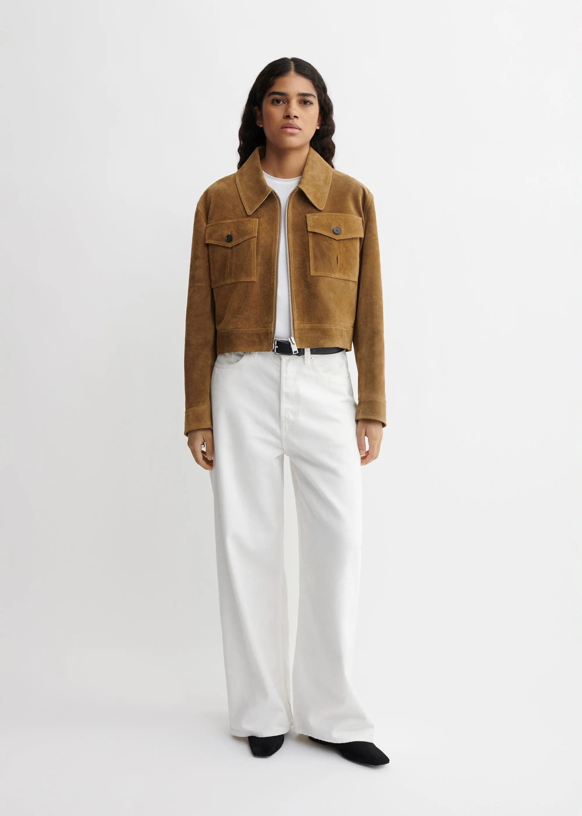 HELEN | Gritty Suede Jacket sold by ARMA product image thumbnail 2