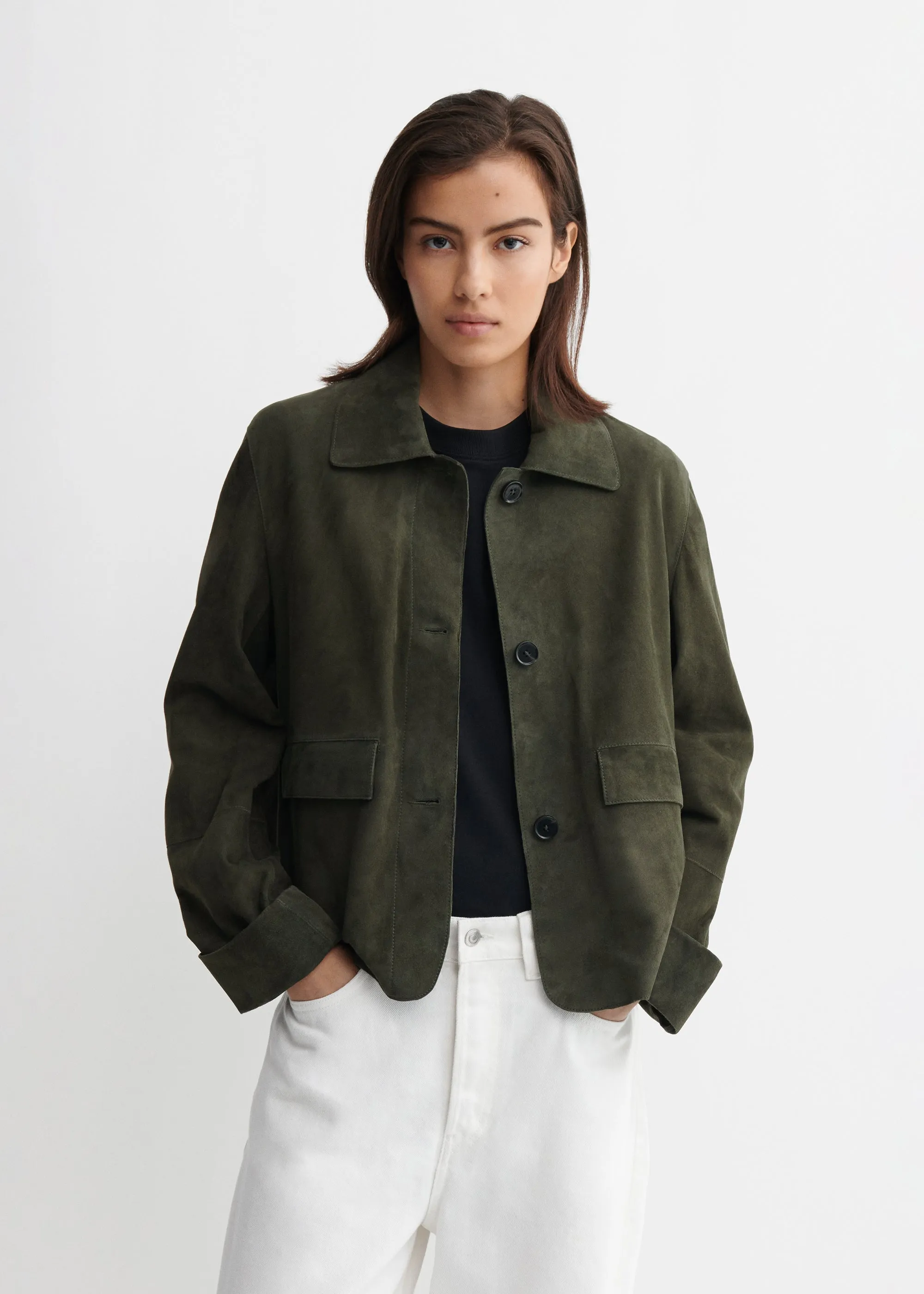 ELLA | Suede Jacket sold by ARMA product image thumbnail 3