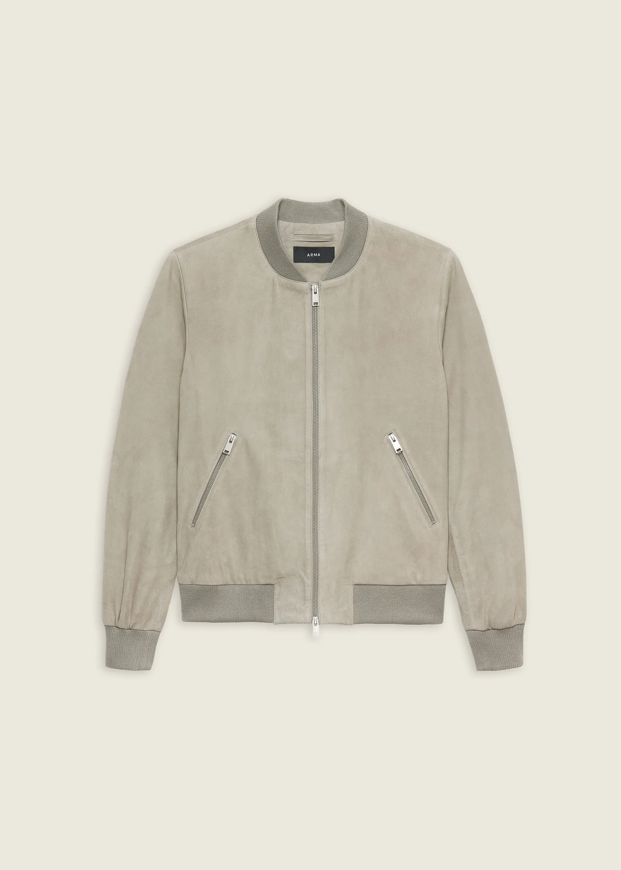 DIDIER | Suede Bomber Jacket sold by ARMA
