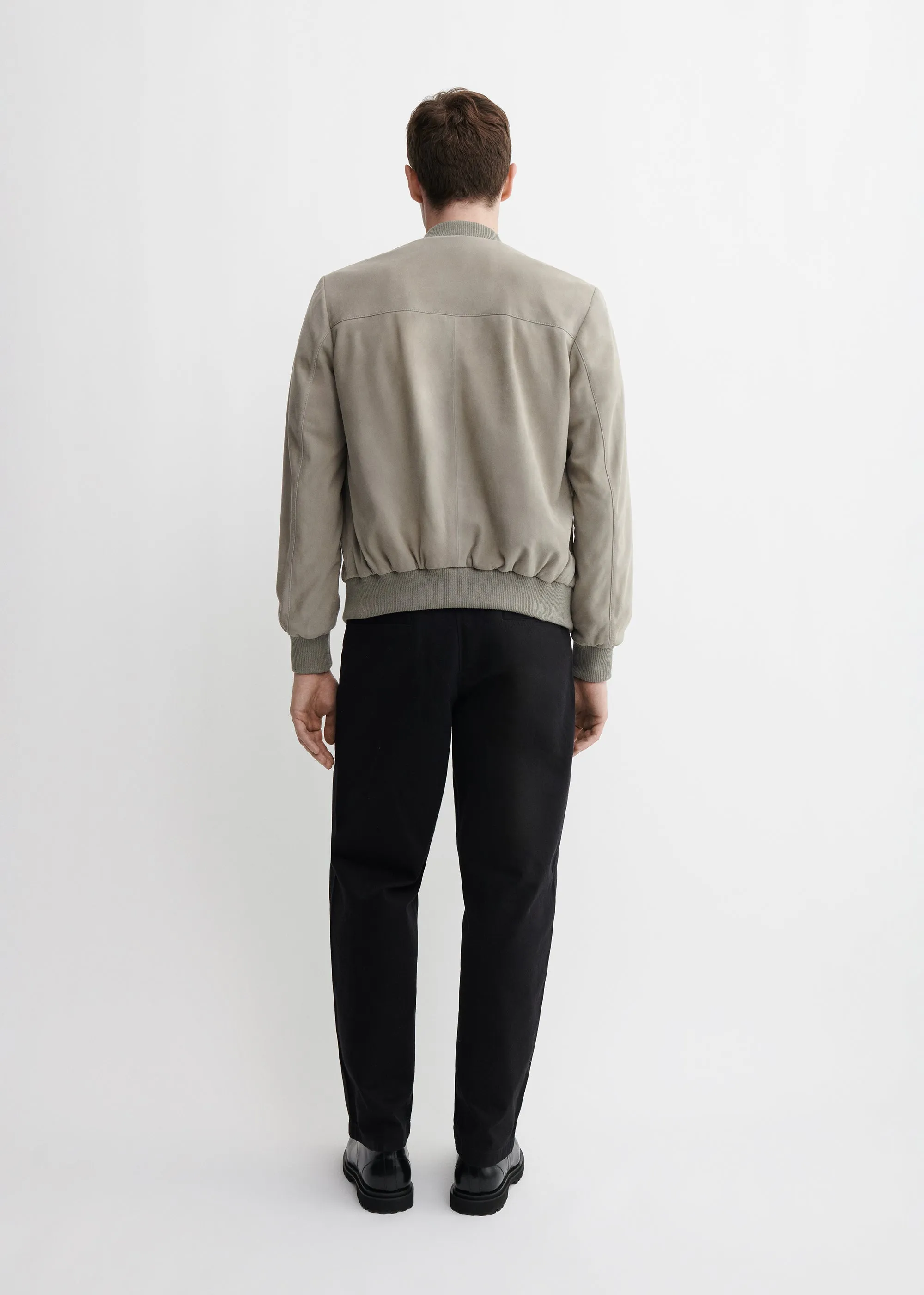 DIDIER | Suede Bomber Jacket sold by ARMA product image thumbnail 5