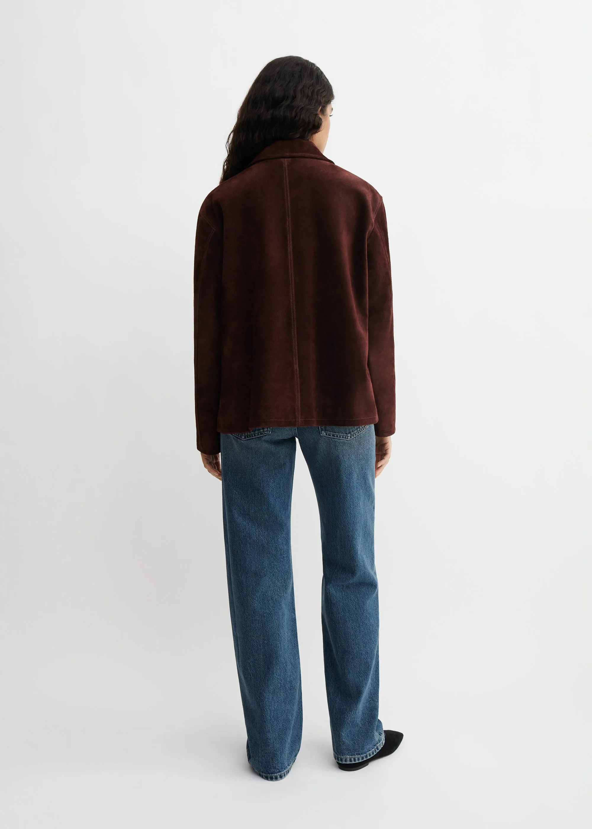 ROSIA | Gritty Suede Jacket sold by ARMA product image thumbnail 5