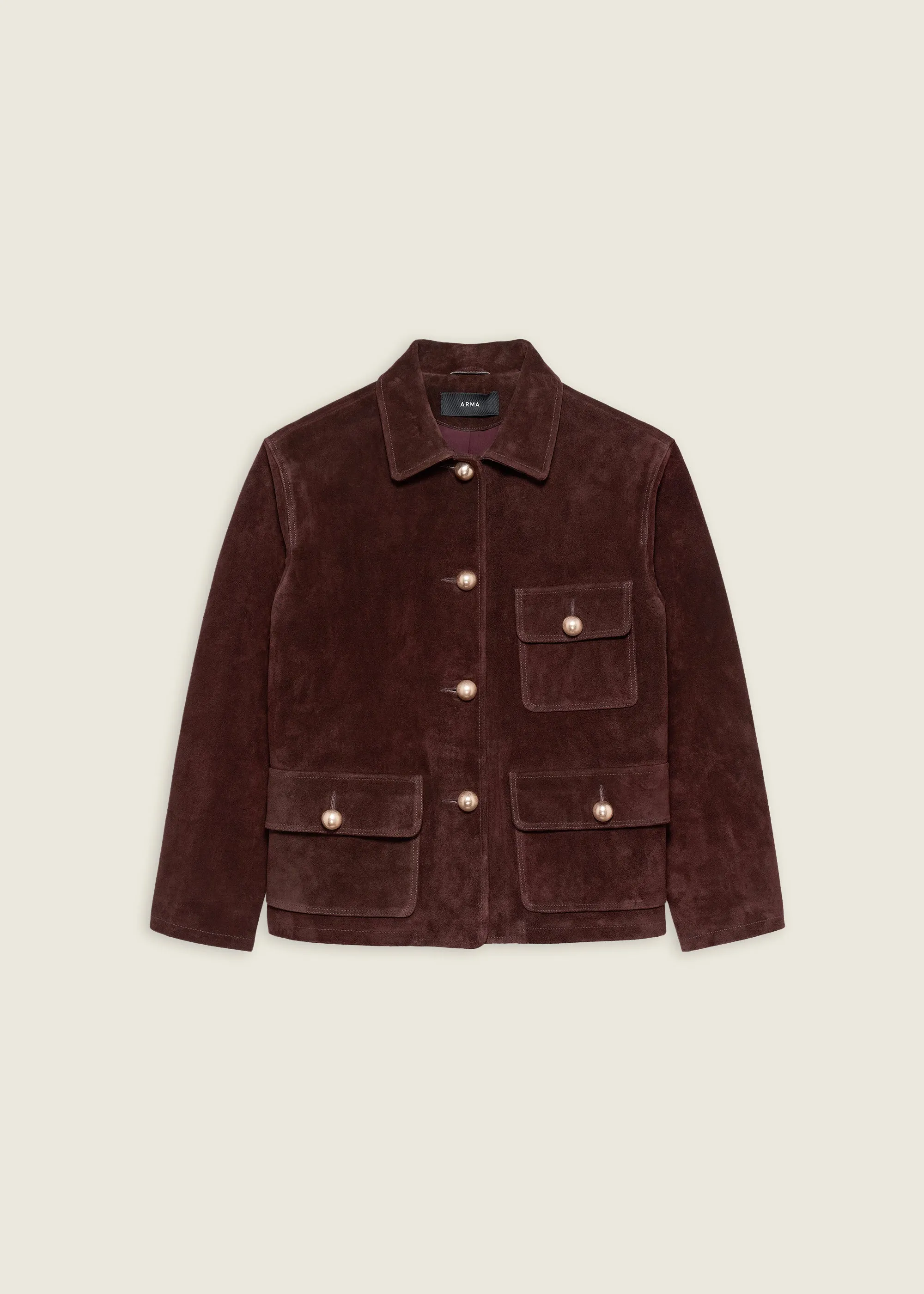 ROSIA | Gritty Suede Jacket sold by ARMA