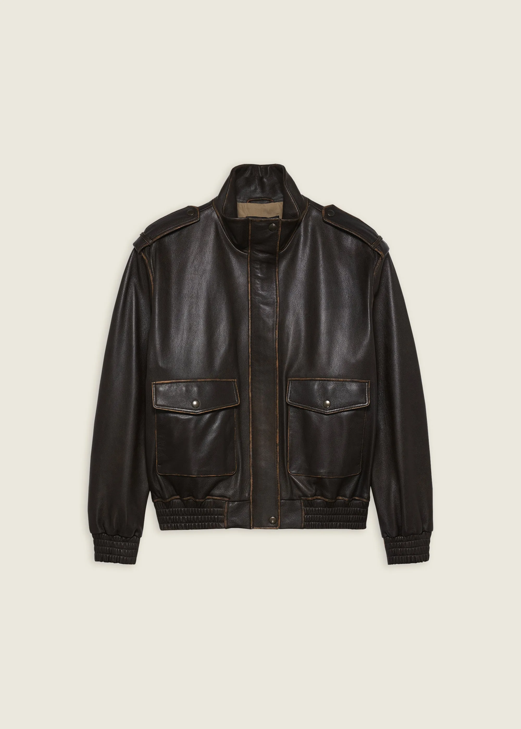 GAYANA | Vintage Leather Jacket sold by ARMA product image thumbnail 5