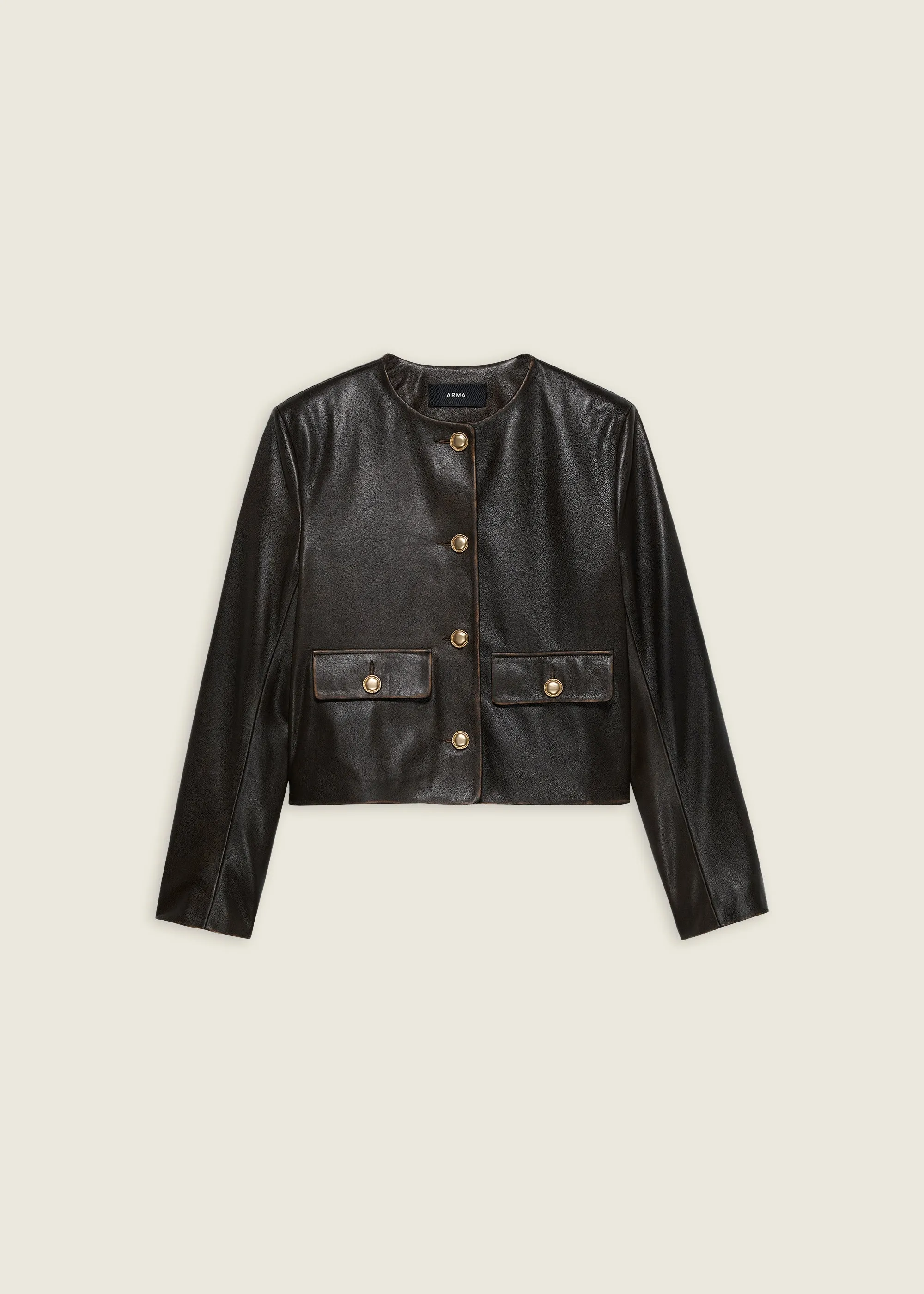 LORENNE | Vintage Leather Jacket sold by ARMA