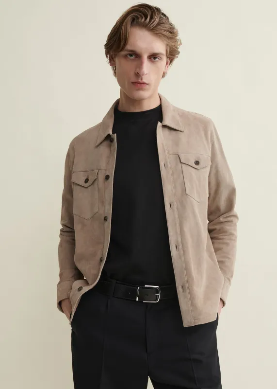 DEX | Suede Western Shirt sold by ARMA