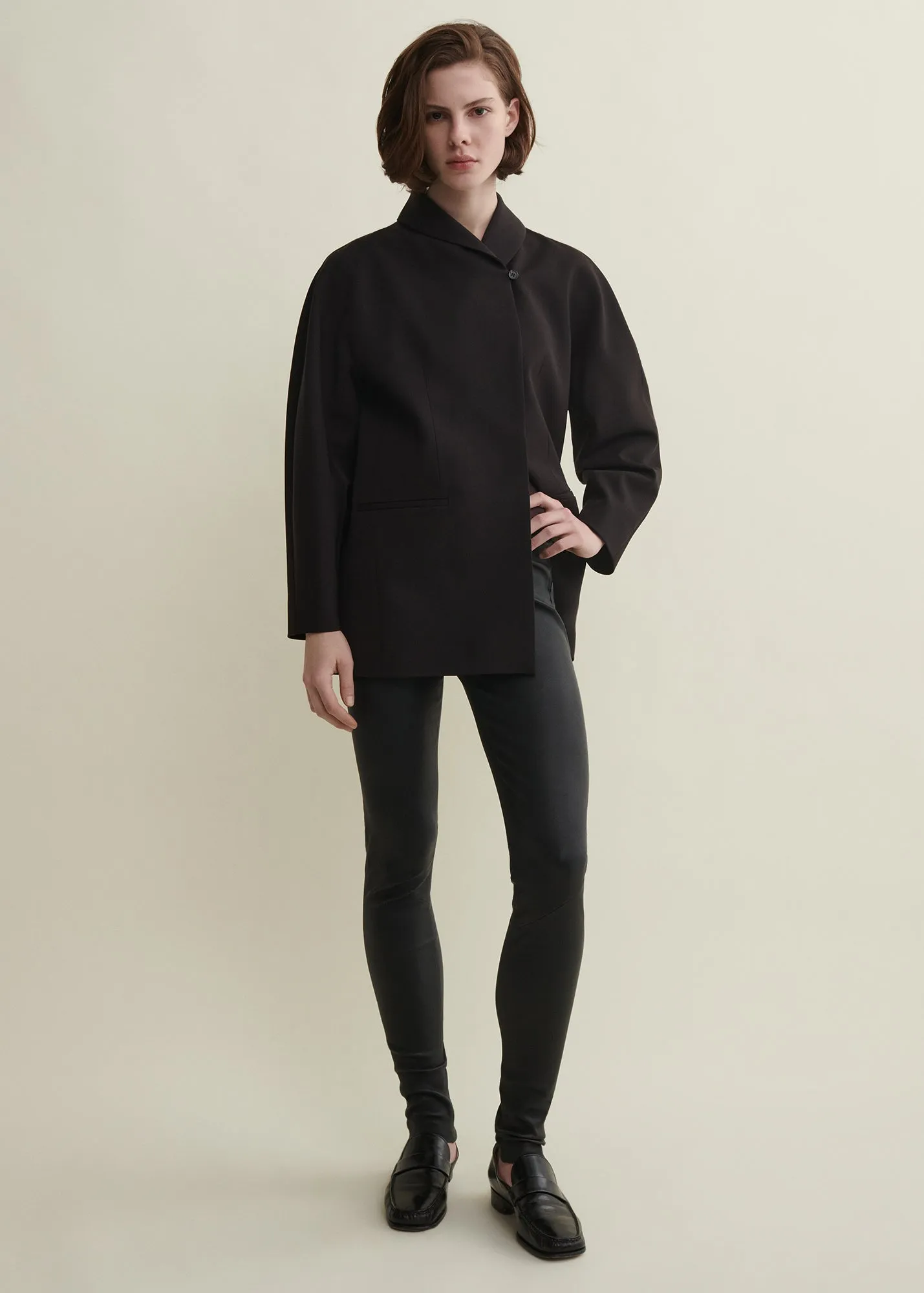 ROCHE | Leather Stretch Legging sold by ARMA