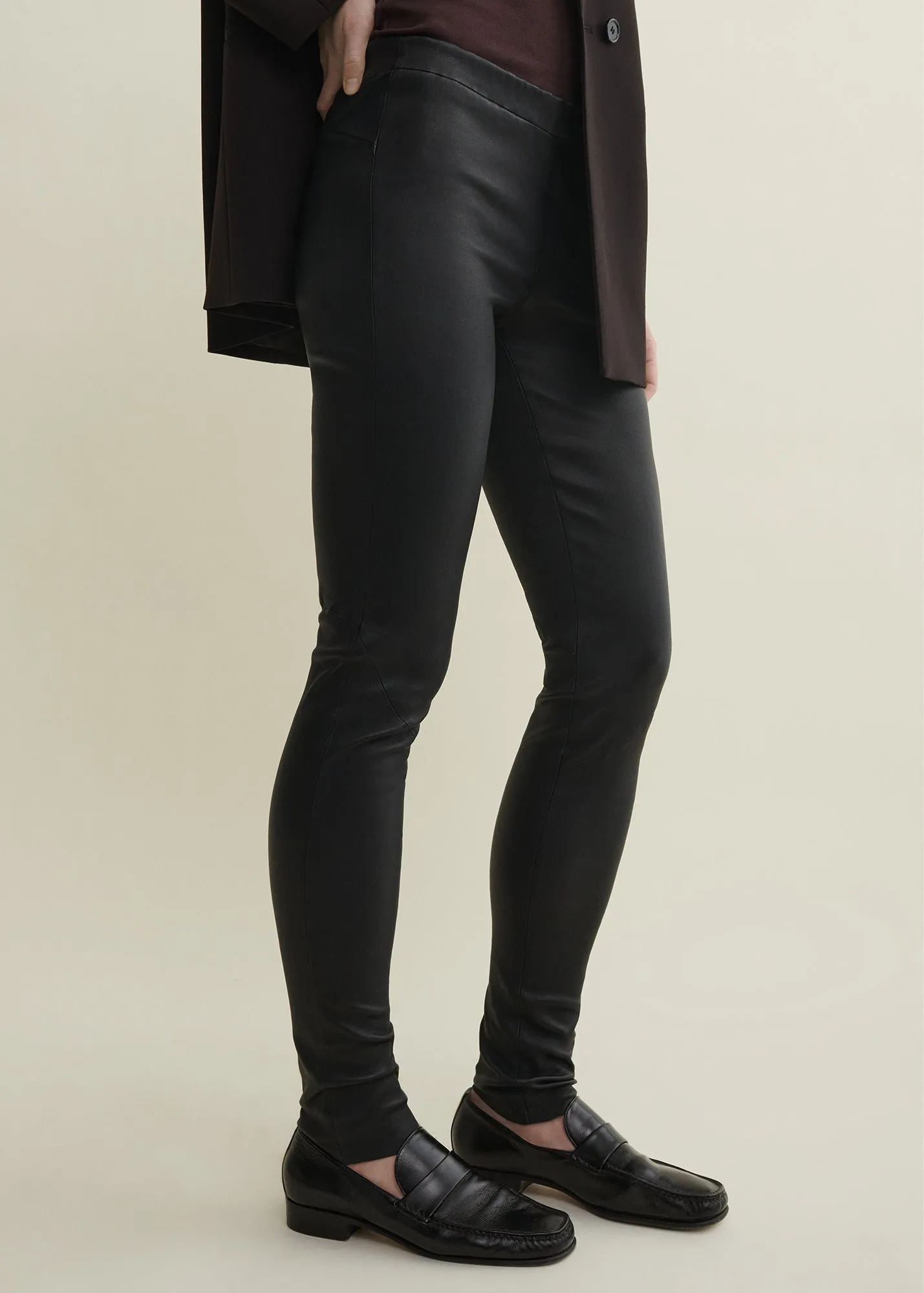 ROCHE | Leather Stretch Legging sold by ARMA product image thumbnail 2