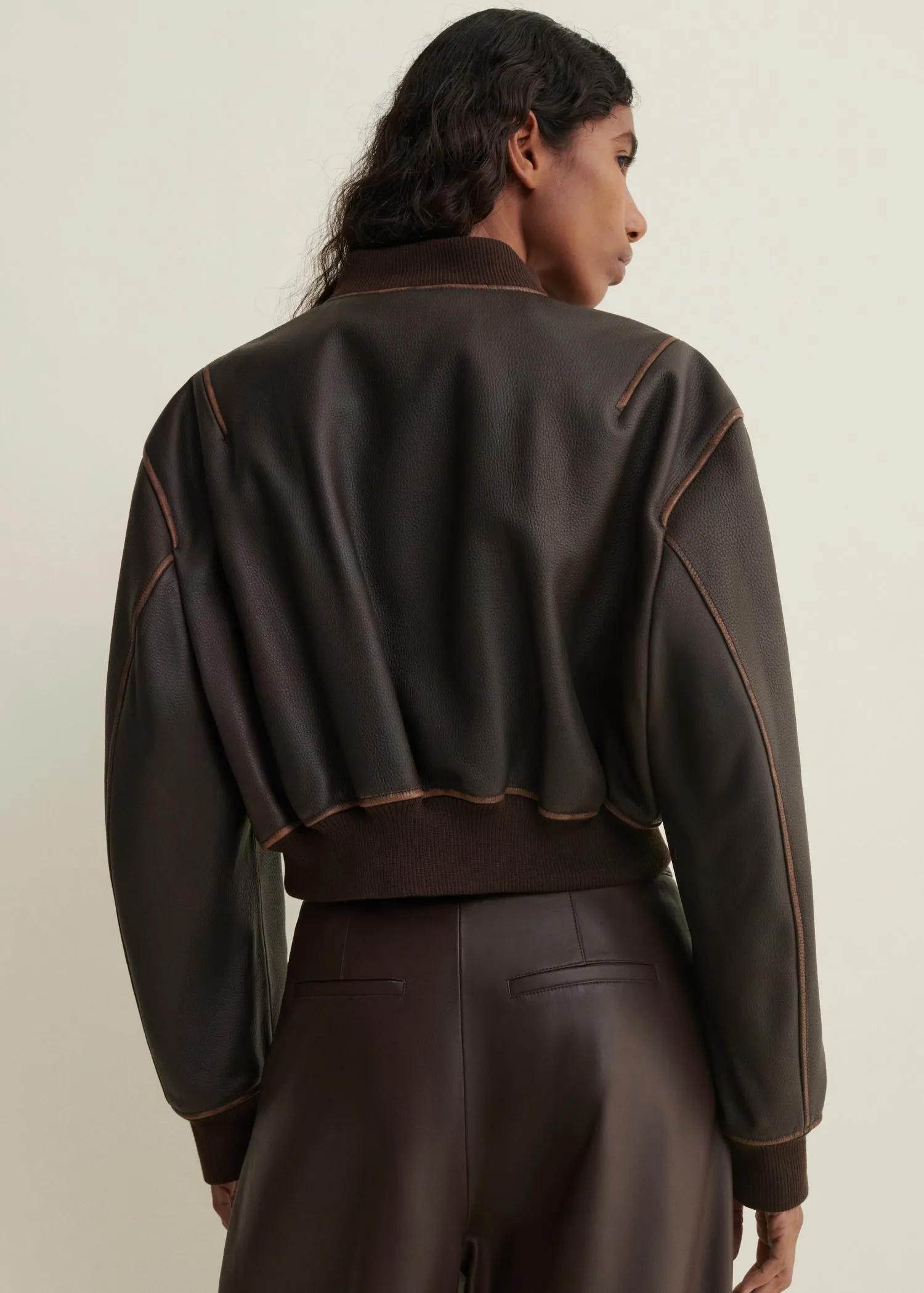 ELETTRA | Vintage Leather Jacket sold by ARMA product image thumbnail 4
