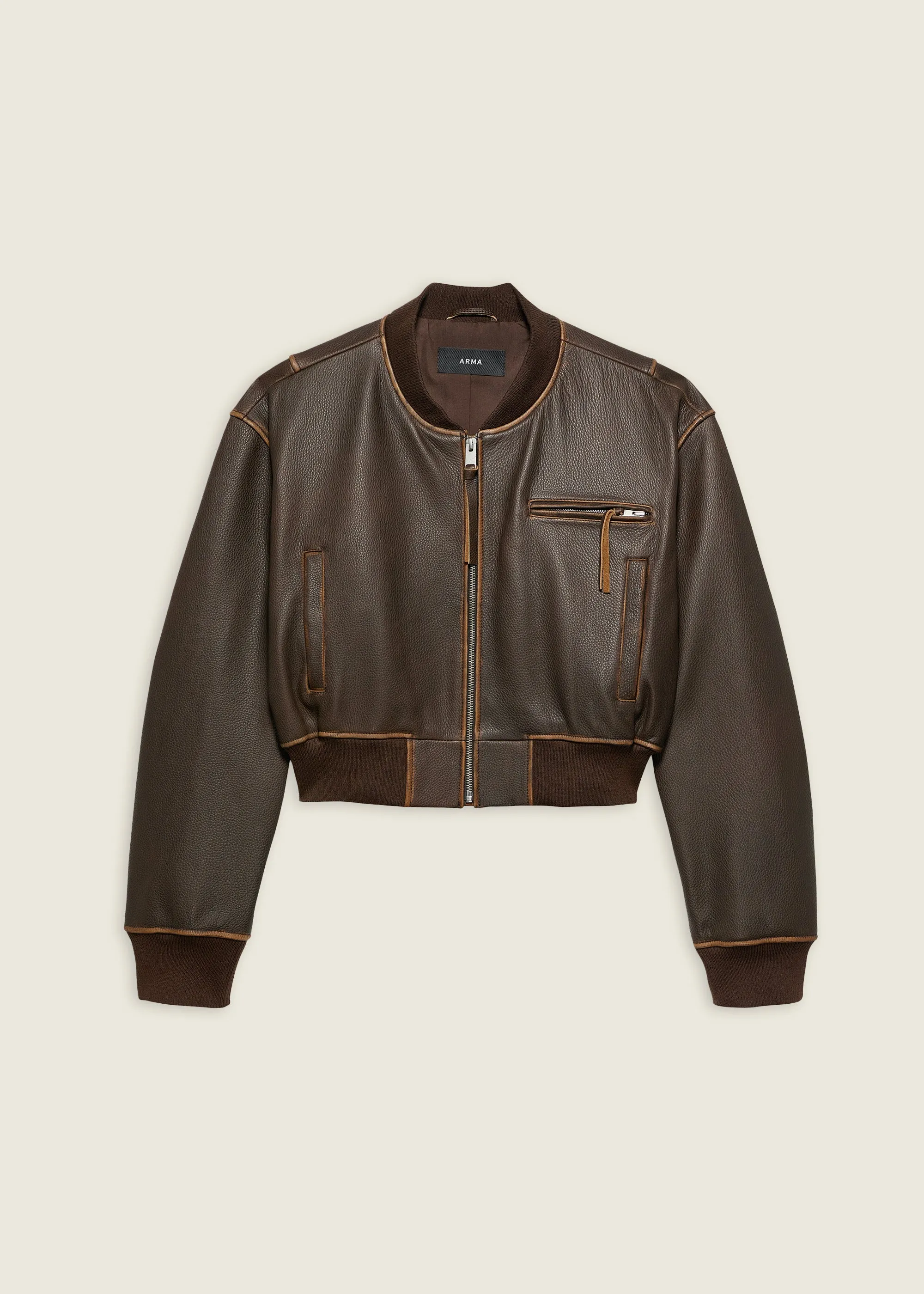 ELETTRA | Vintage Leather Jacket sold by ARMA product image thumbnail 5