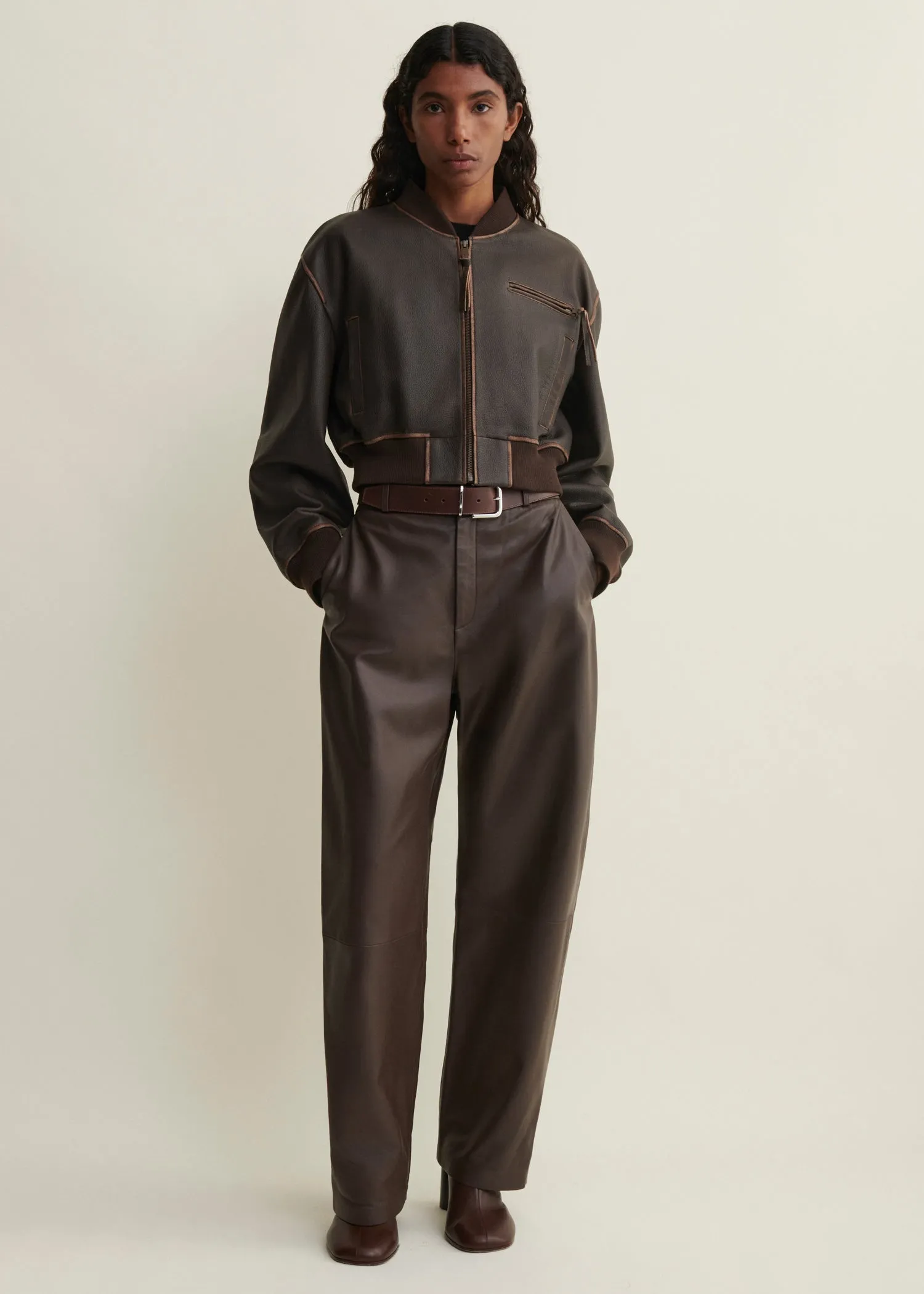 ELETTRA | Vintage Leather Jacket sold by ARMA product image thumbnail 2