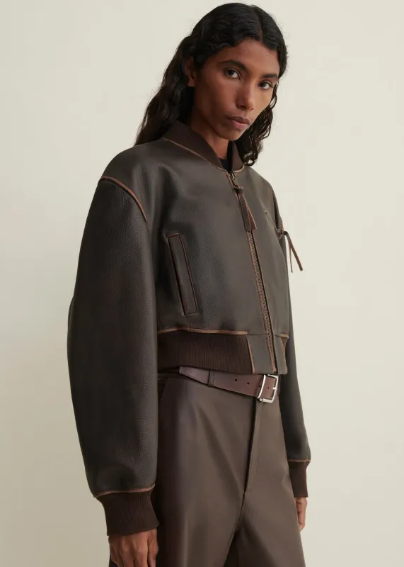 ELETTRA | Vintage Leather Jacket made by ARMA