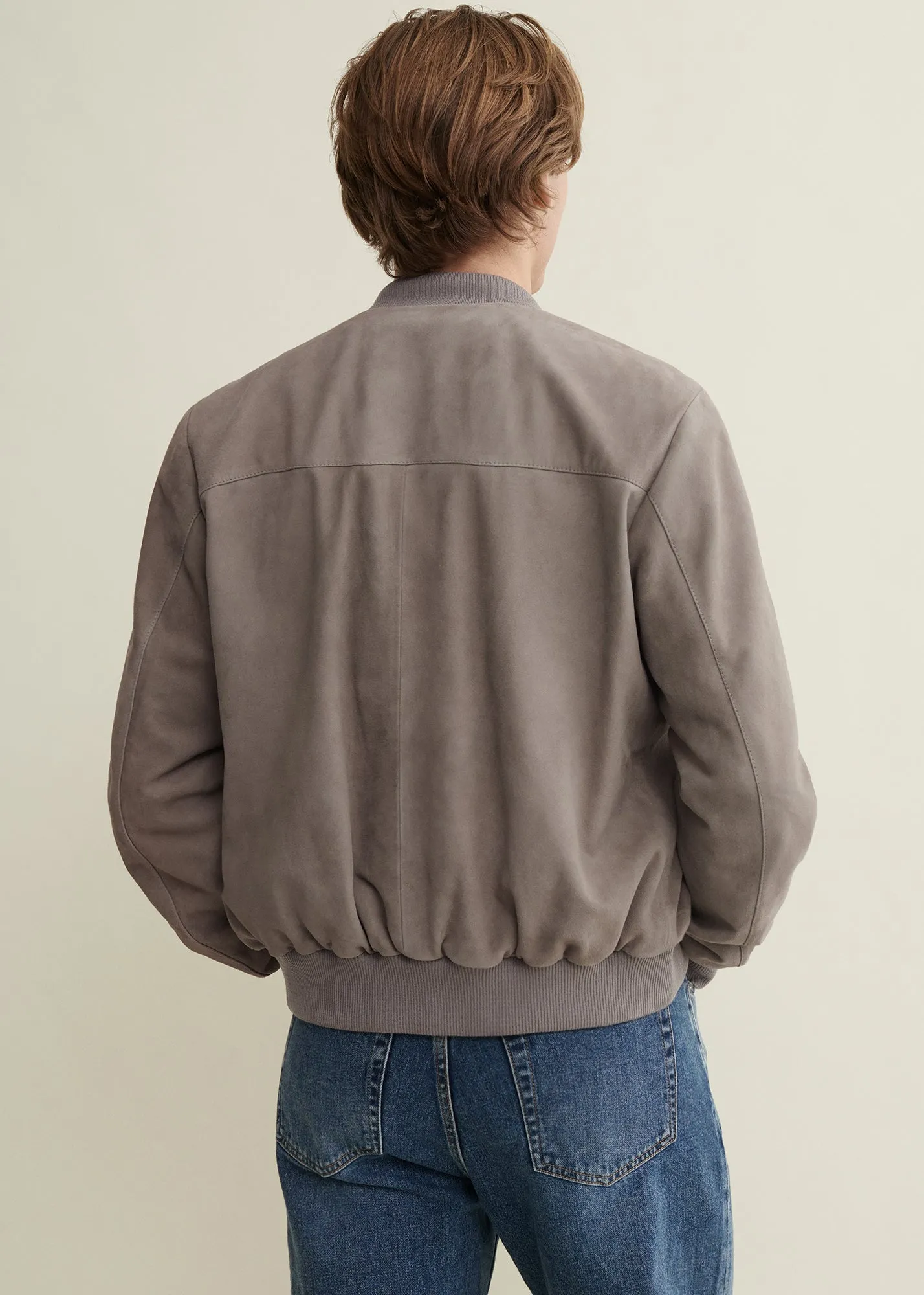 DIDIER | Suede Bomber Jacket sold by ARMA product image thumbnail 4