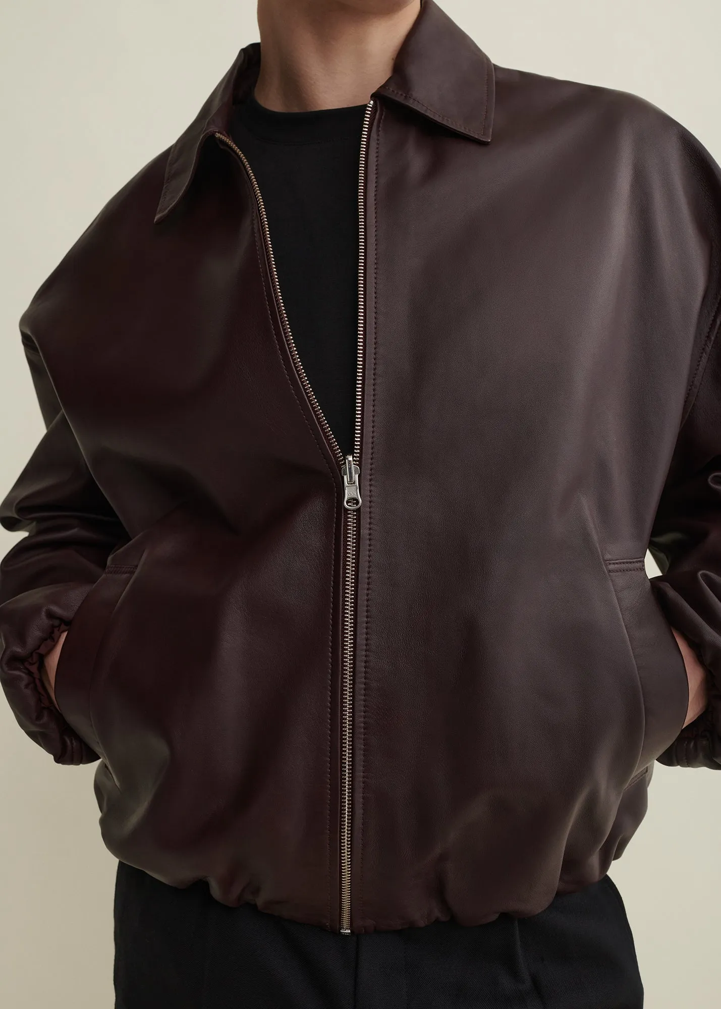 BACKETT | Reversible Leather Jacket sold by ARMA product image thumbnail 4